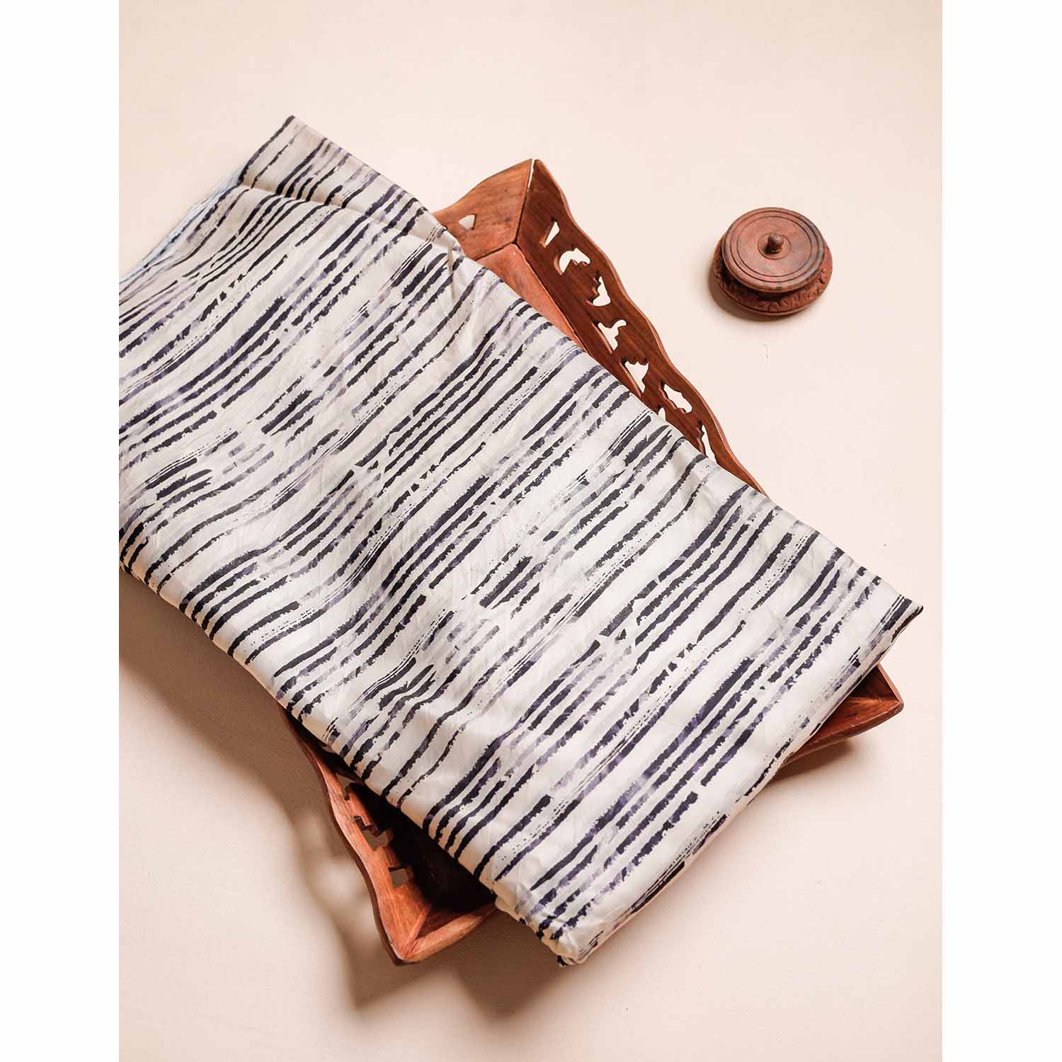 PURE MULBERRY SILK PRINTED FABRIC