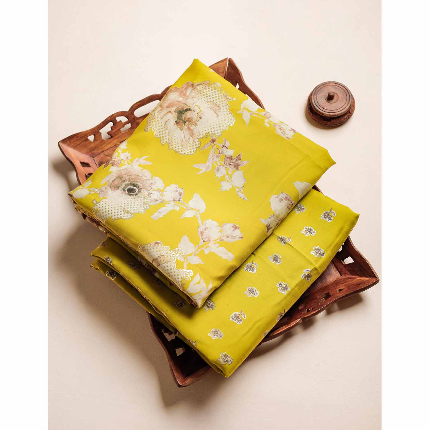 ERI SILK FOIL PRINTED FABRICS