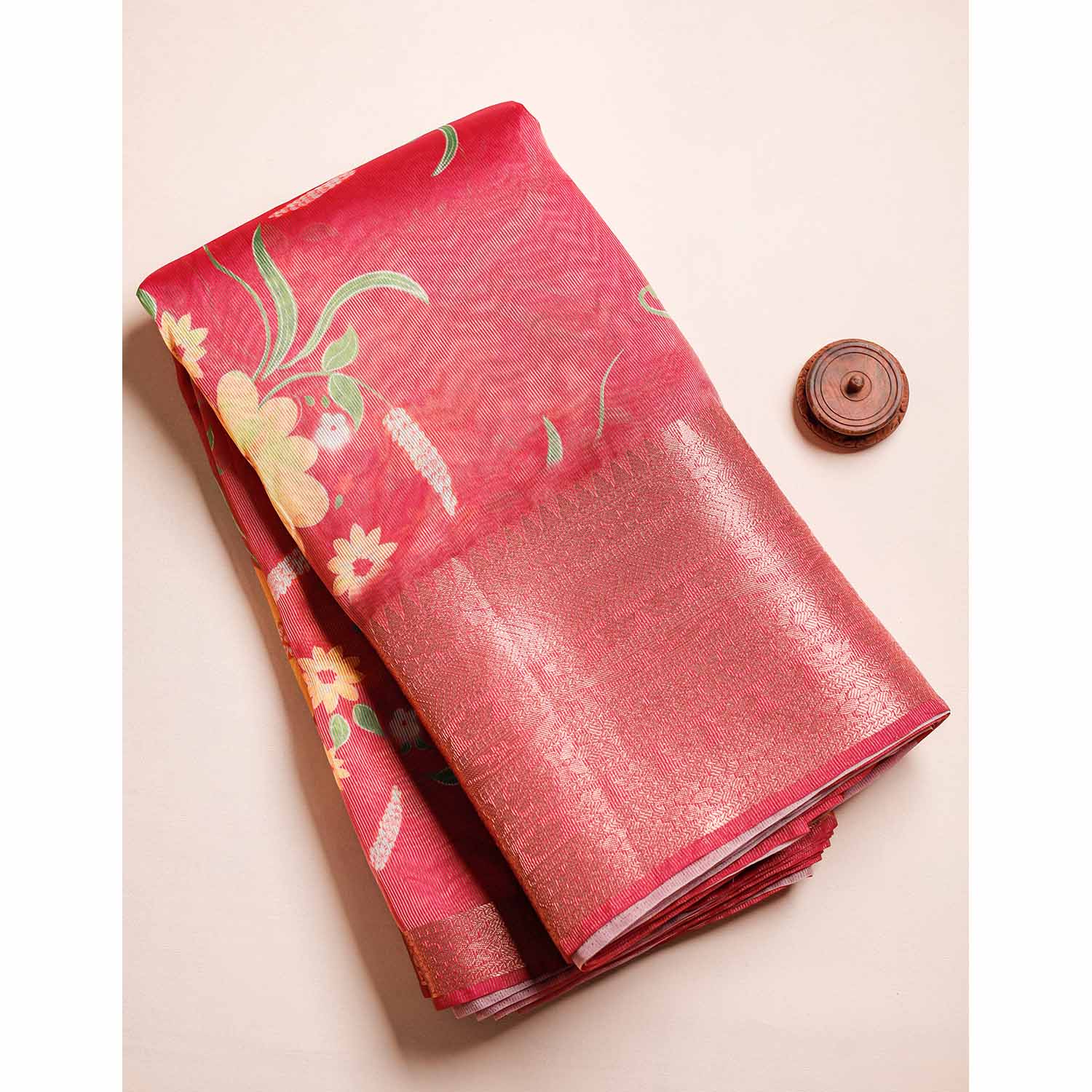 ORGANZA PRINTED FABRIC