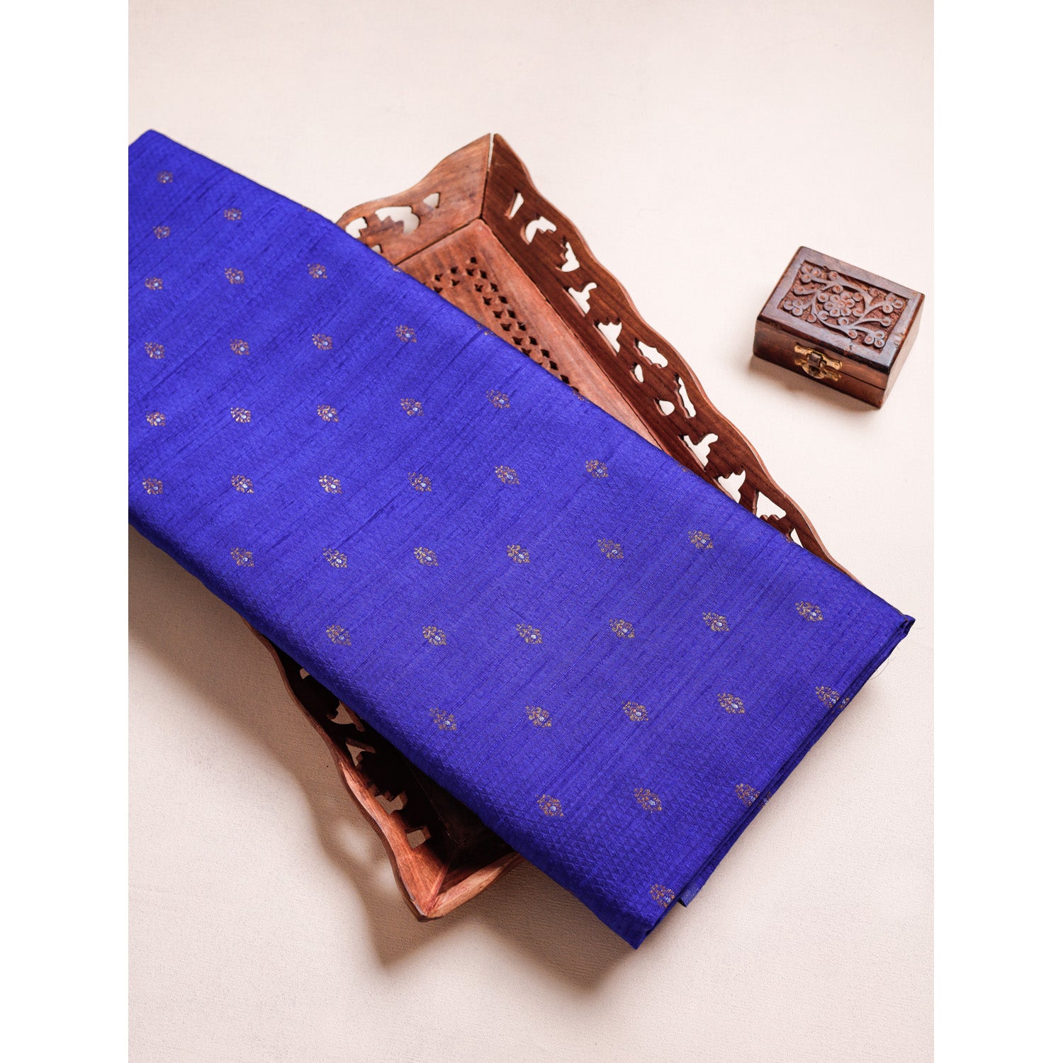 PURE HANDLOOM RAW SILK FABRIC