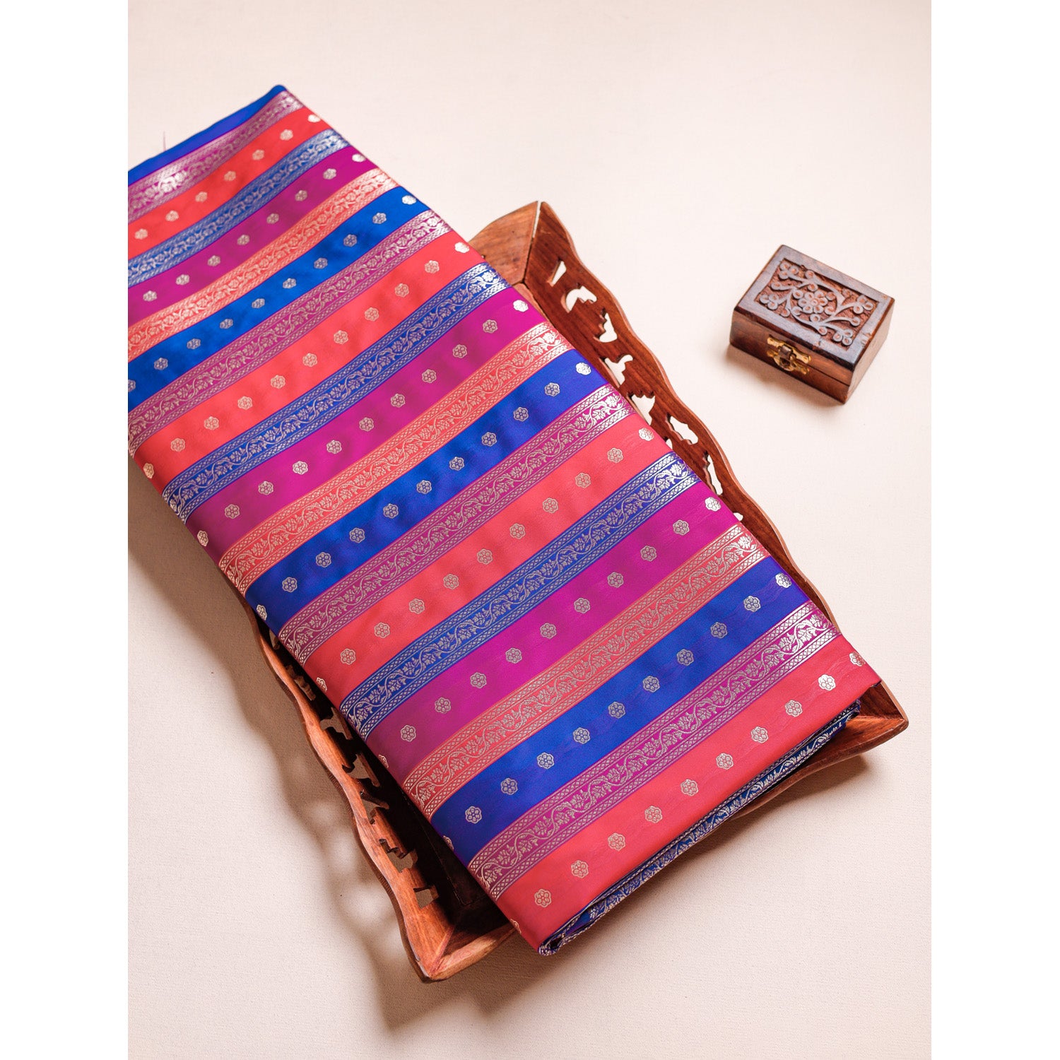 BROCADE STRIPED FABRIC