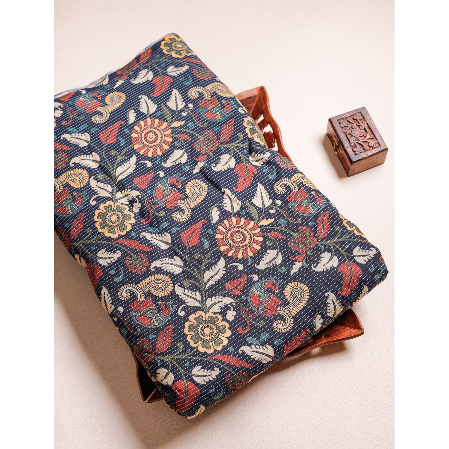 COTTON KANTHA PRINTED FABRIC