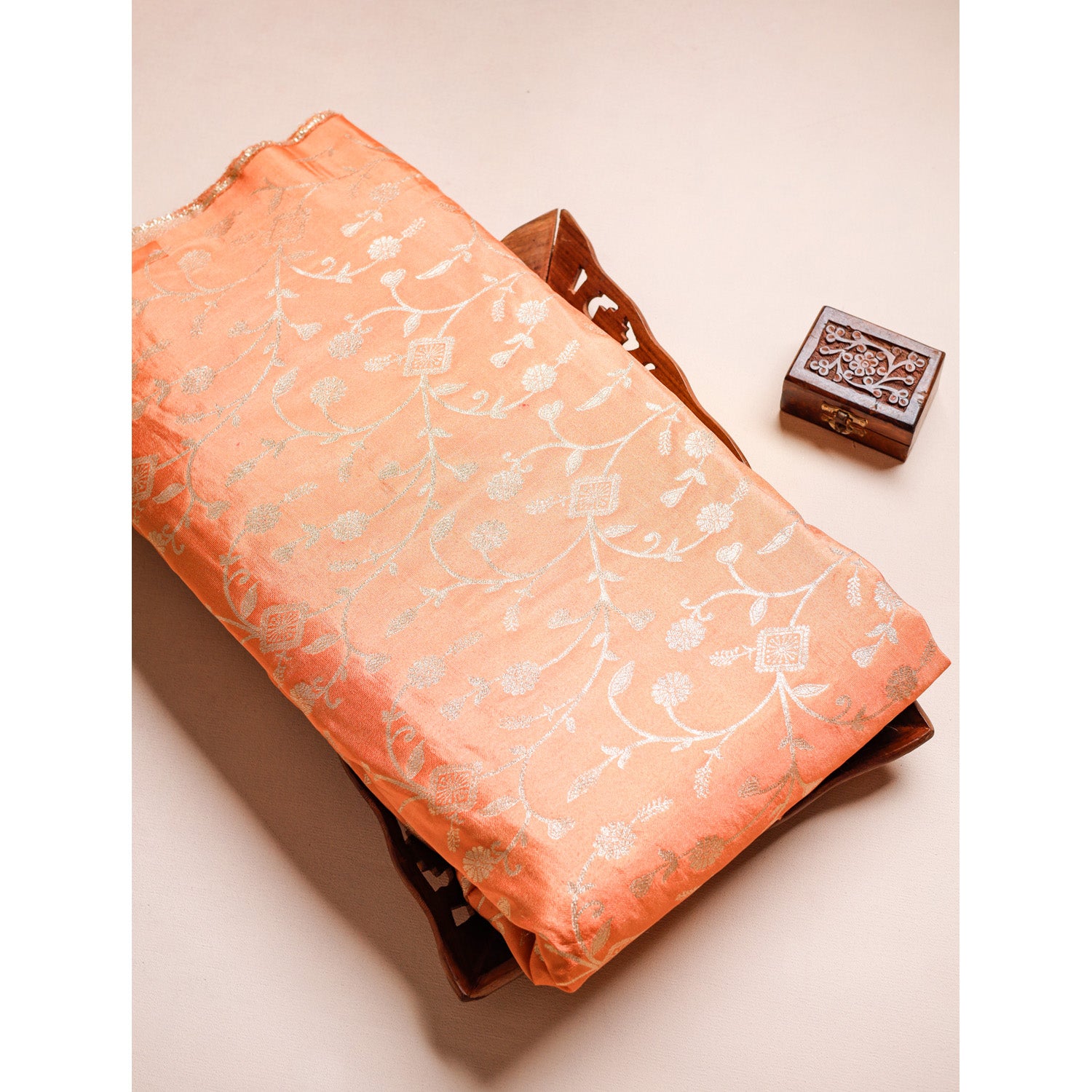 BANARASI SEMI BROCADE FABRIC