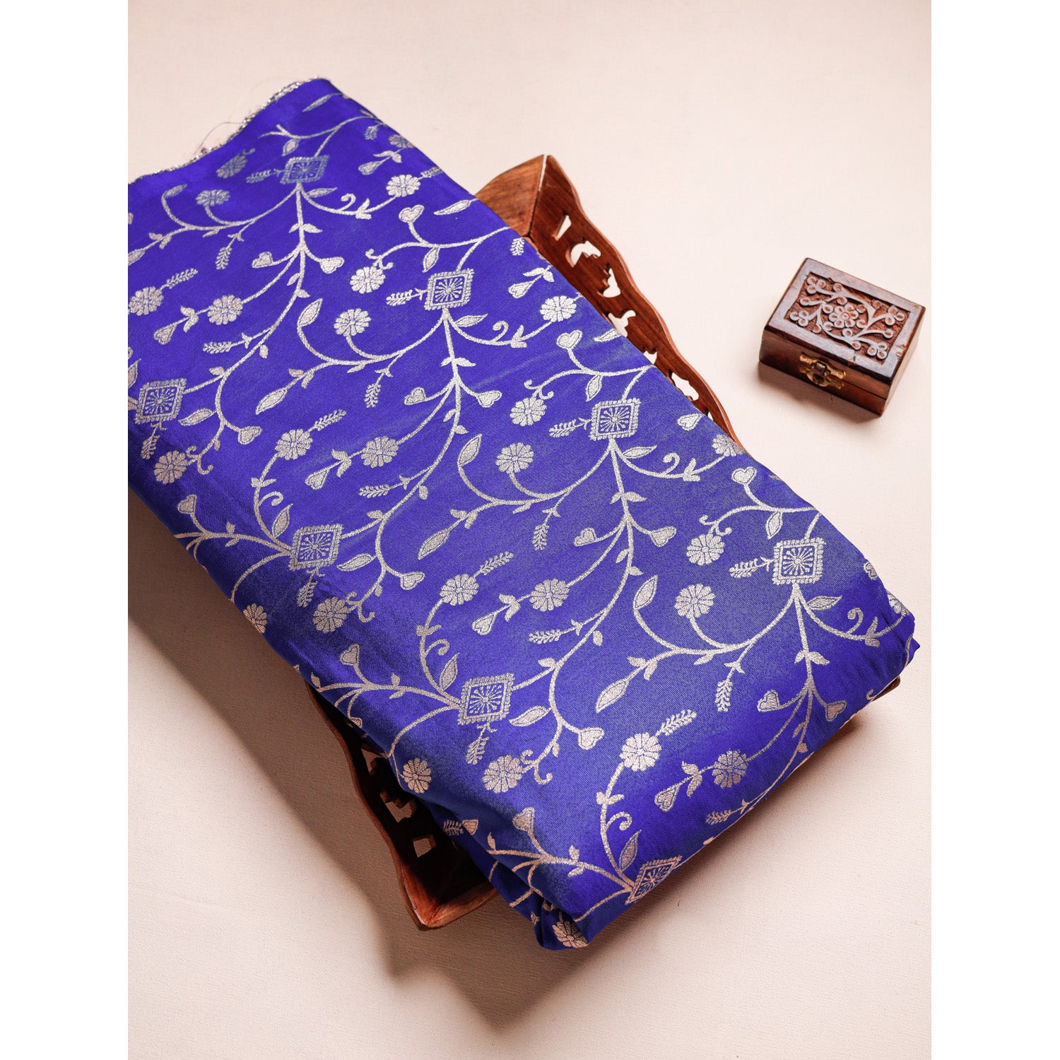 BANARASI SEMI BROCADE FABRIC