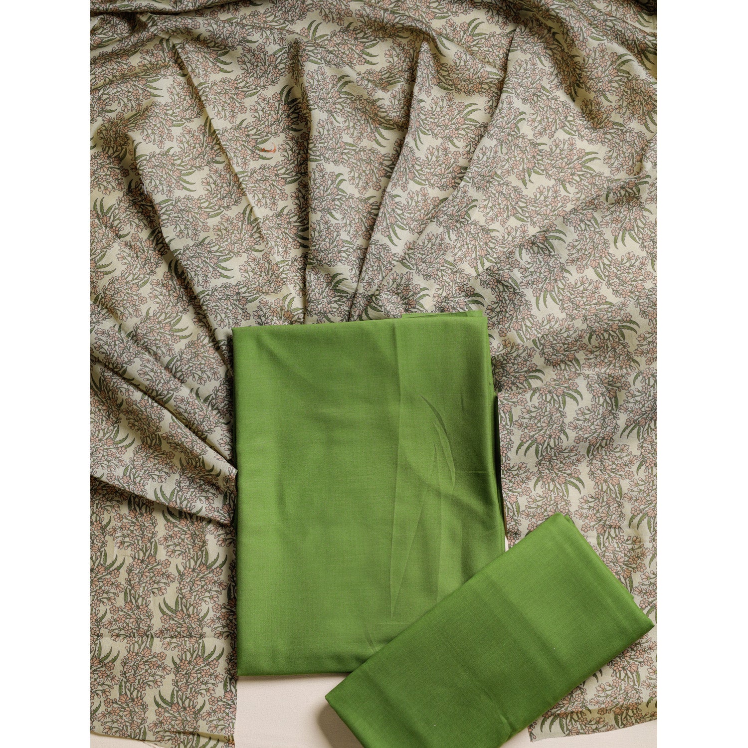 COTTON 3 PIECE SUIT SET