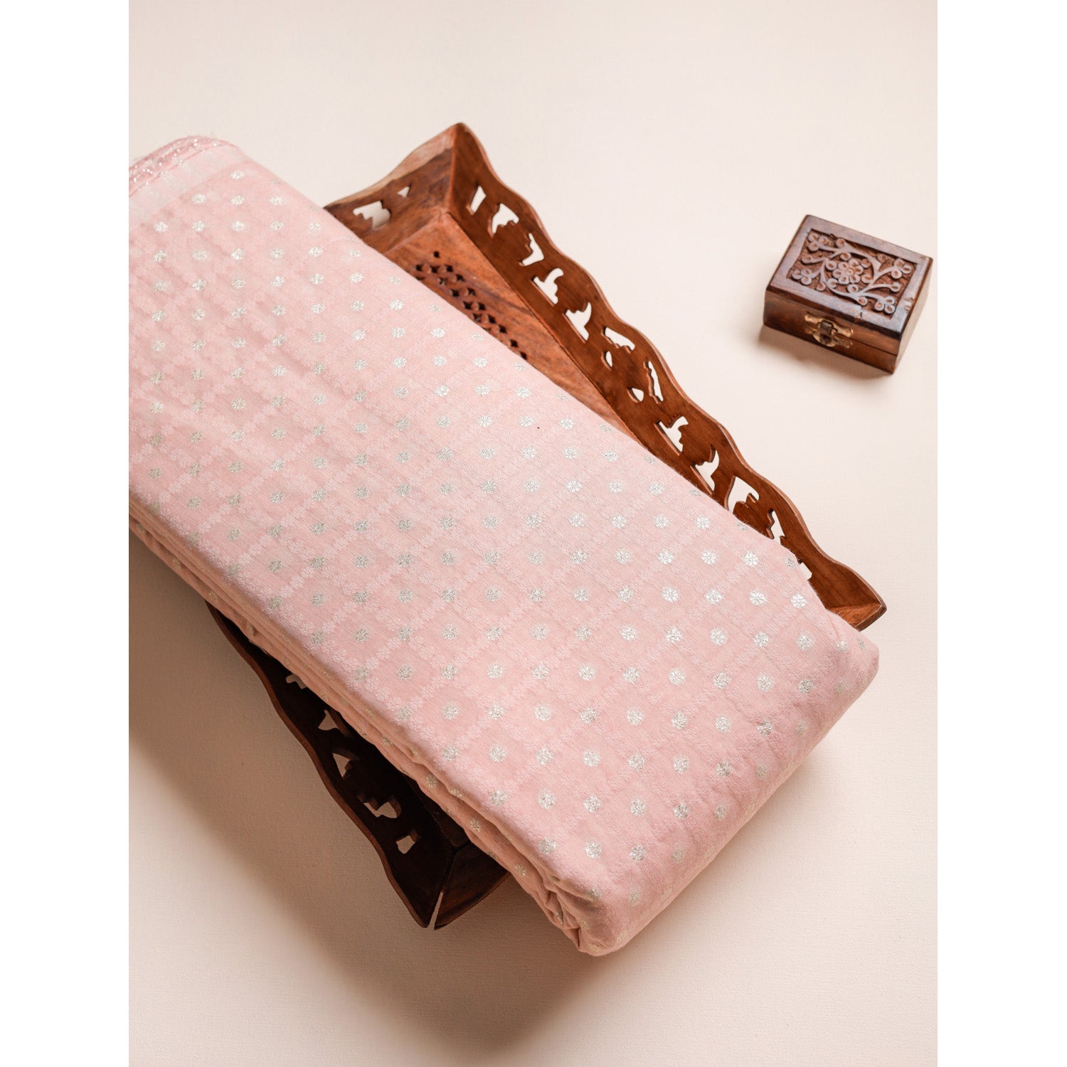 COTTON JACQUARD WOVEN FABRIC