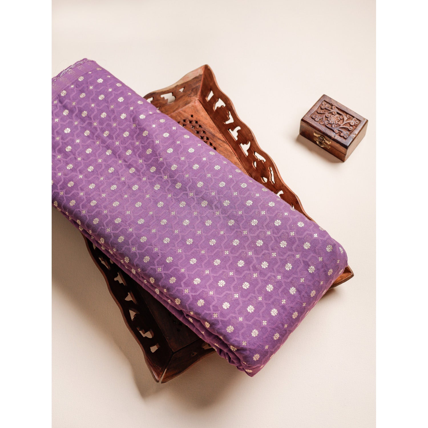 COTTON JACQUARD WOVEN FABRIC