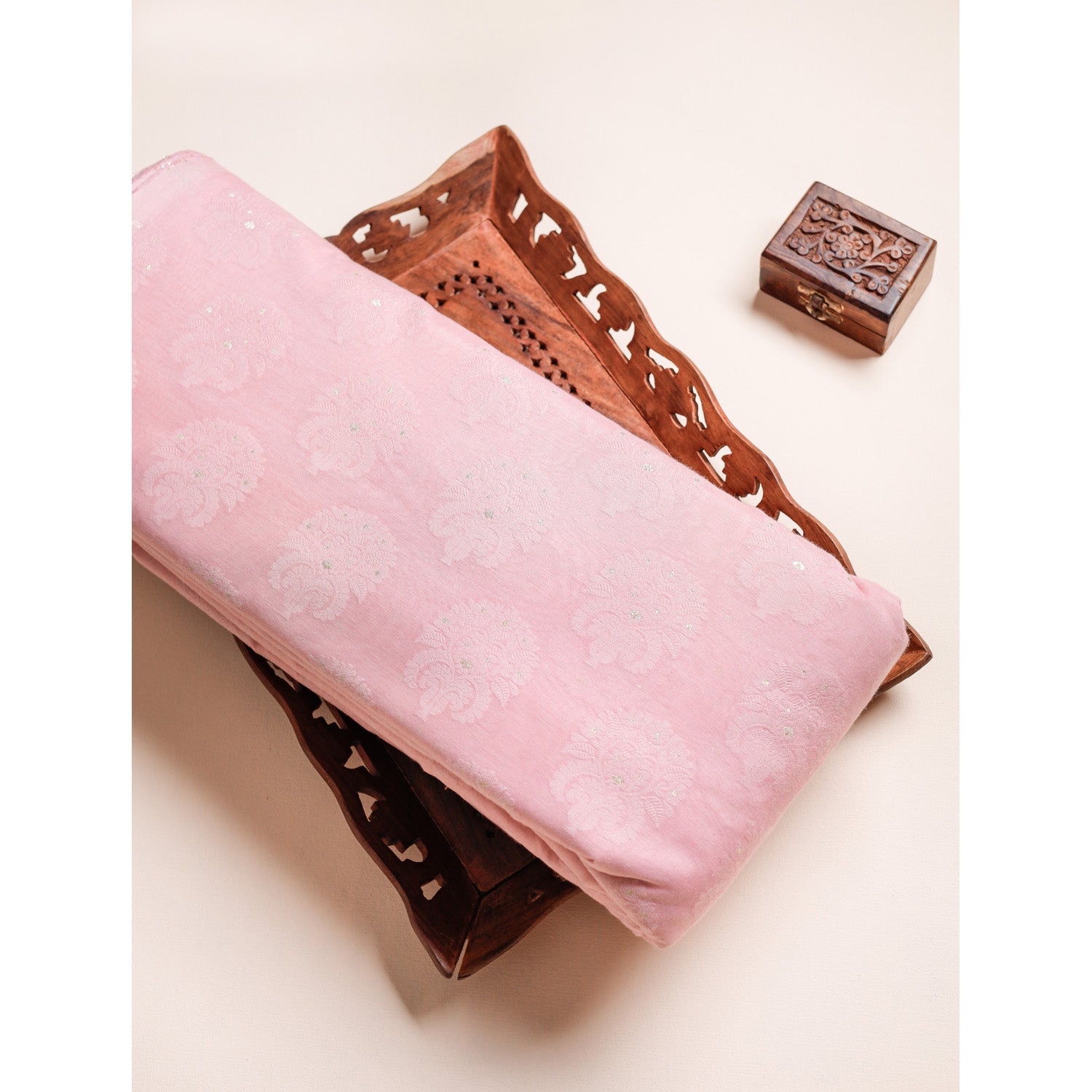 COTTON JACQUARD WOVEN FABRIC