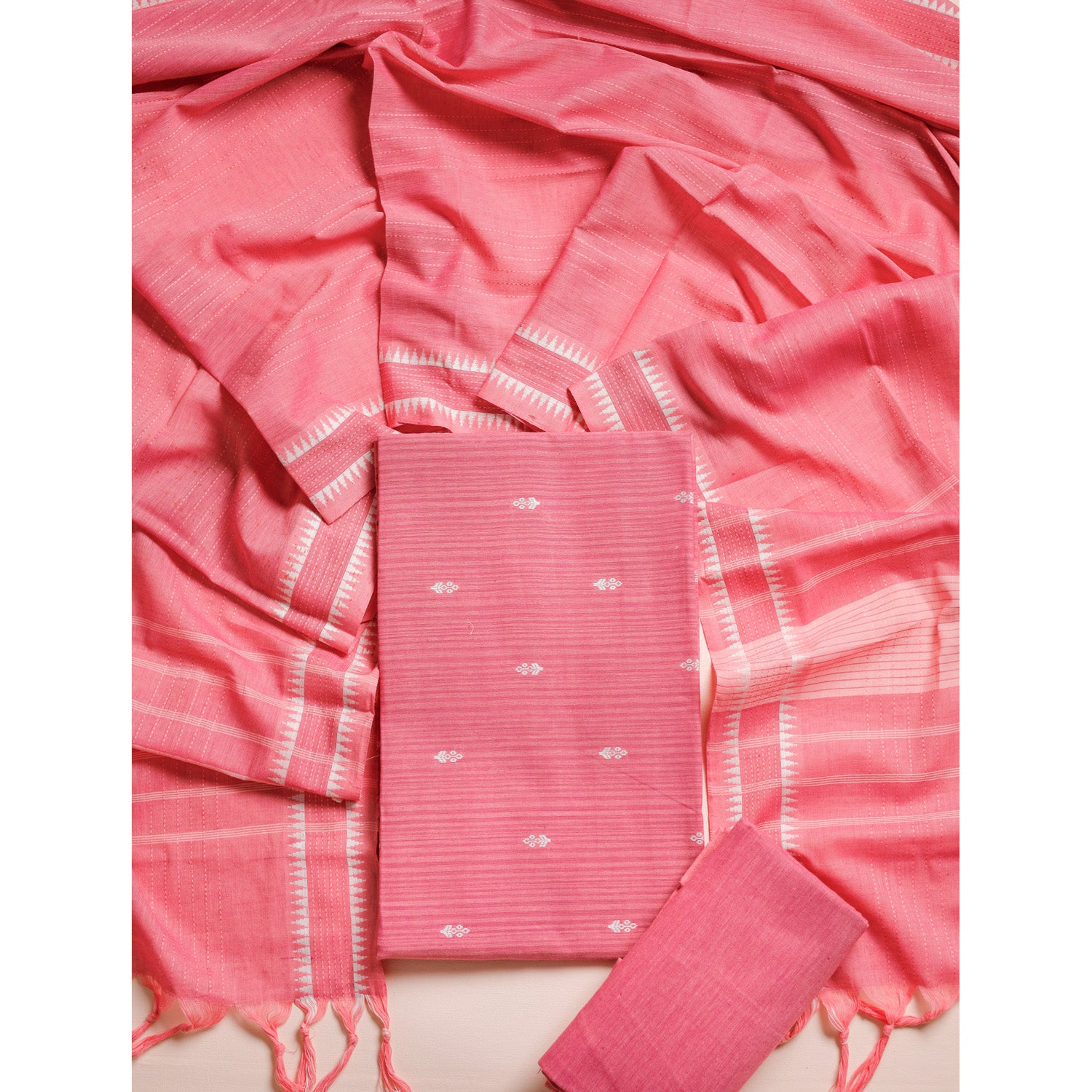 COTTON HANDLOOM SUIT SET