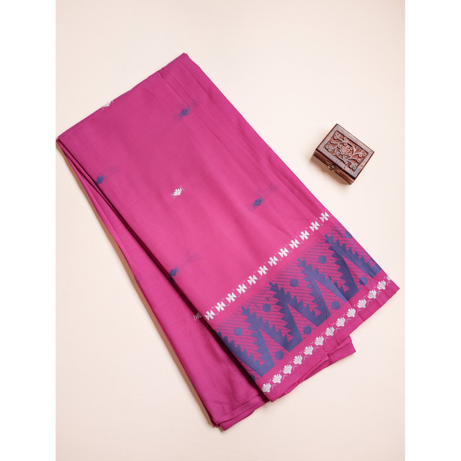 PURE COTTON HANDLOOM JAMDHANI FABRIC