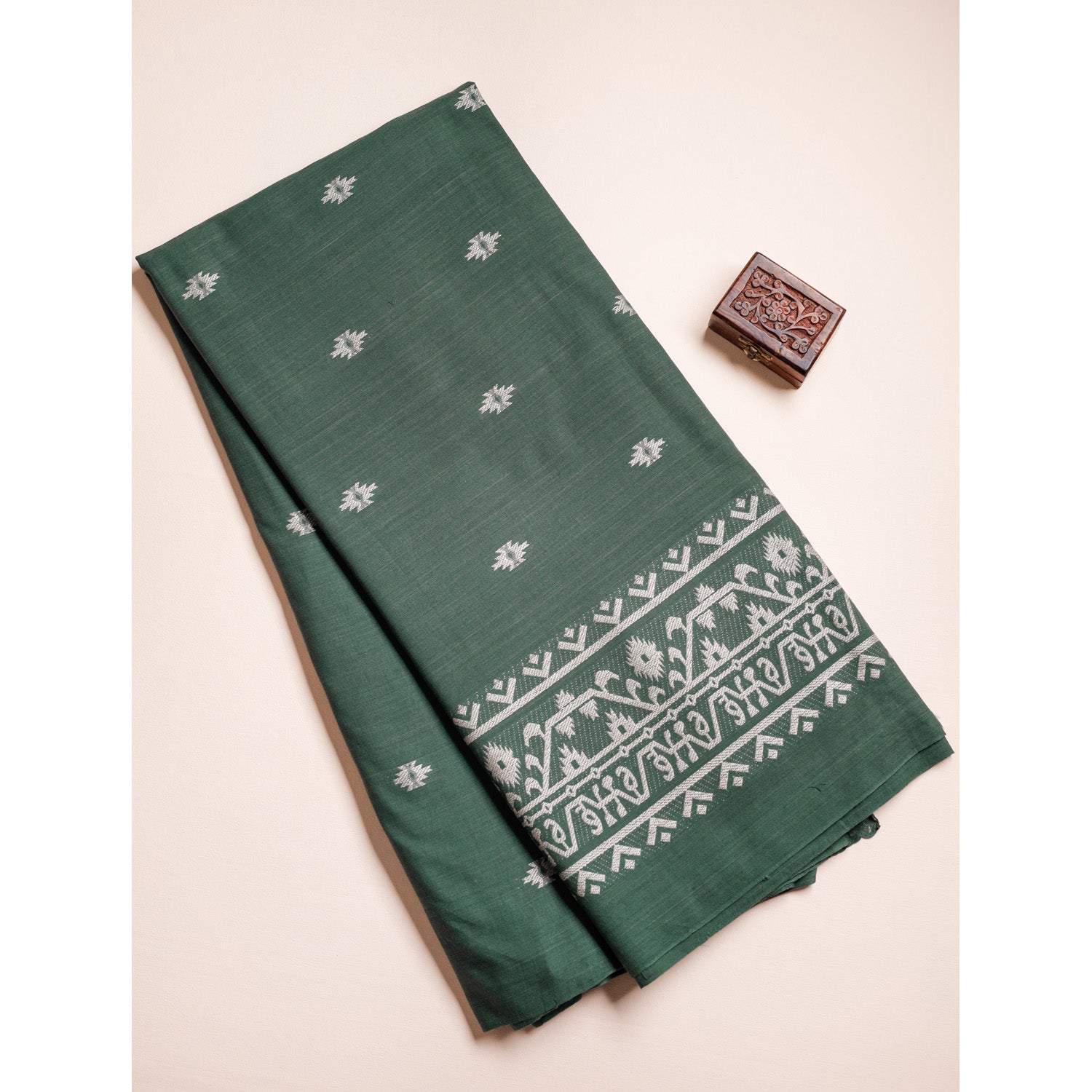 PURE COTTON HANDLOOM JAMDHANI FABRIC