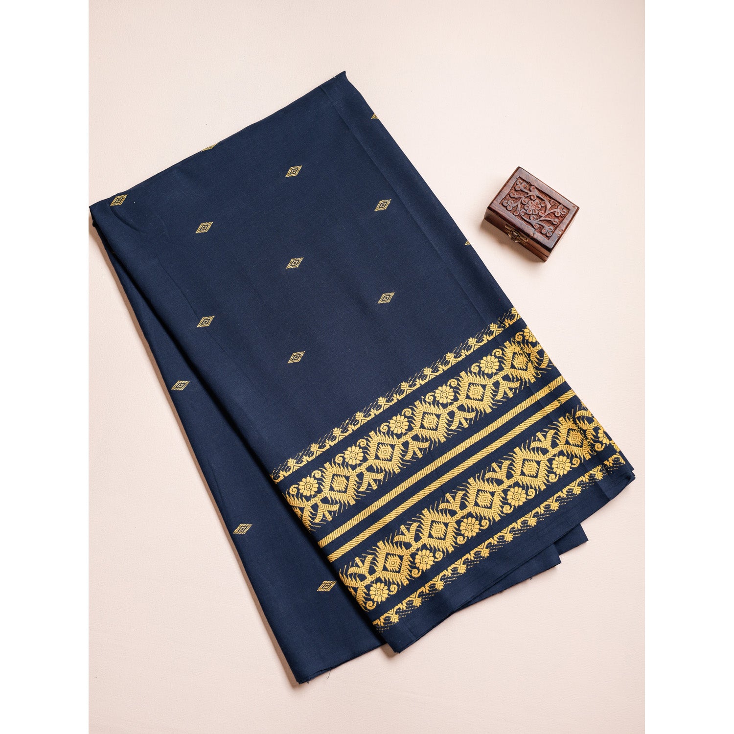 PURE COTTON HANDLOOM JAMDHANI FABRIC