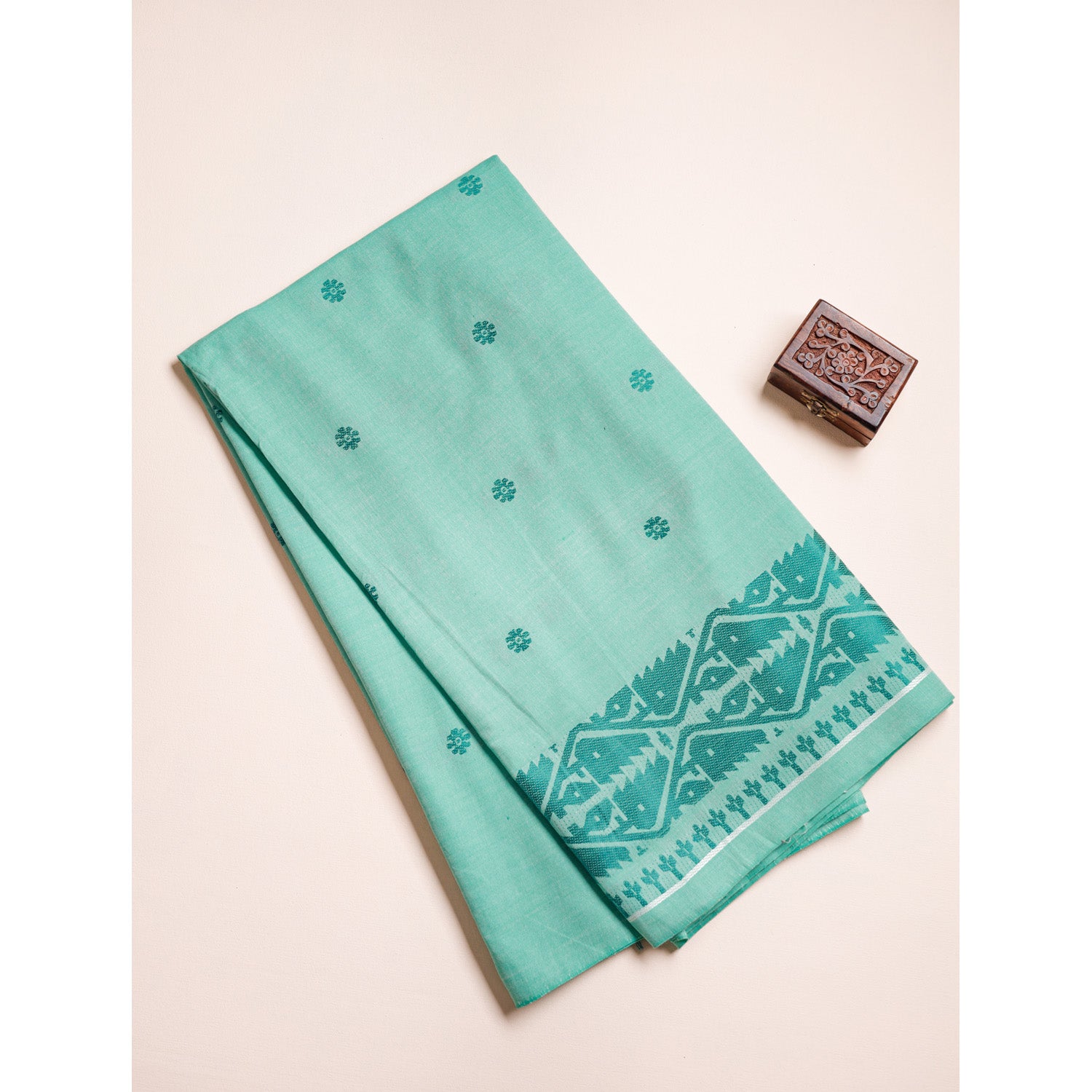 PURE COTTON HANDLOOM JAMDHANI FABRIC
