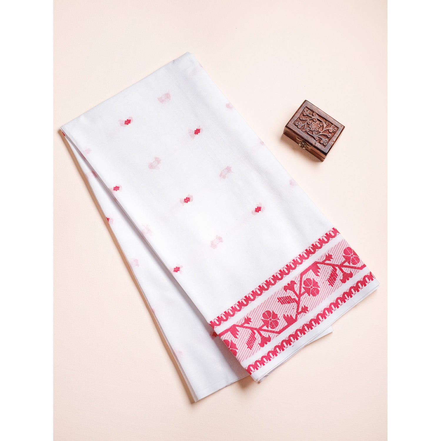 PURE COTTON HANDLOOM JAMDHANI FABRIC