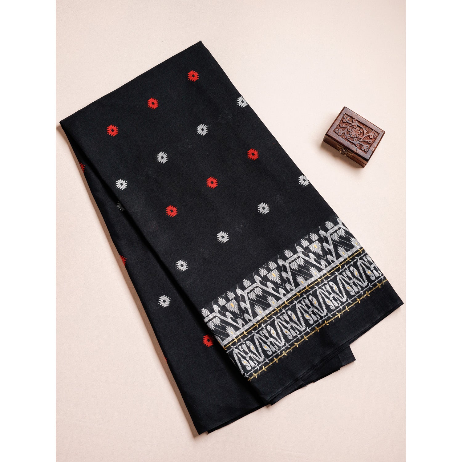 PURE COTTON HANDLOOM JAMDHANI FABRIC