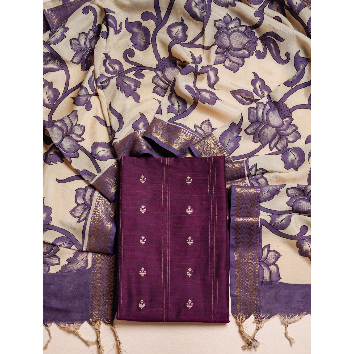 DUPION SILK 2 PIECE SET