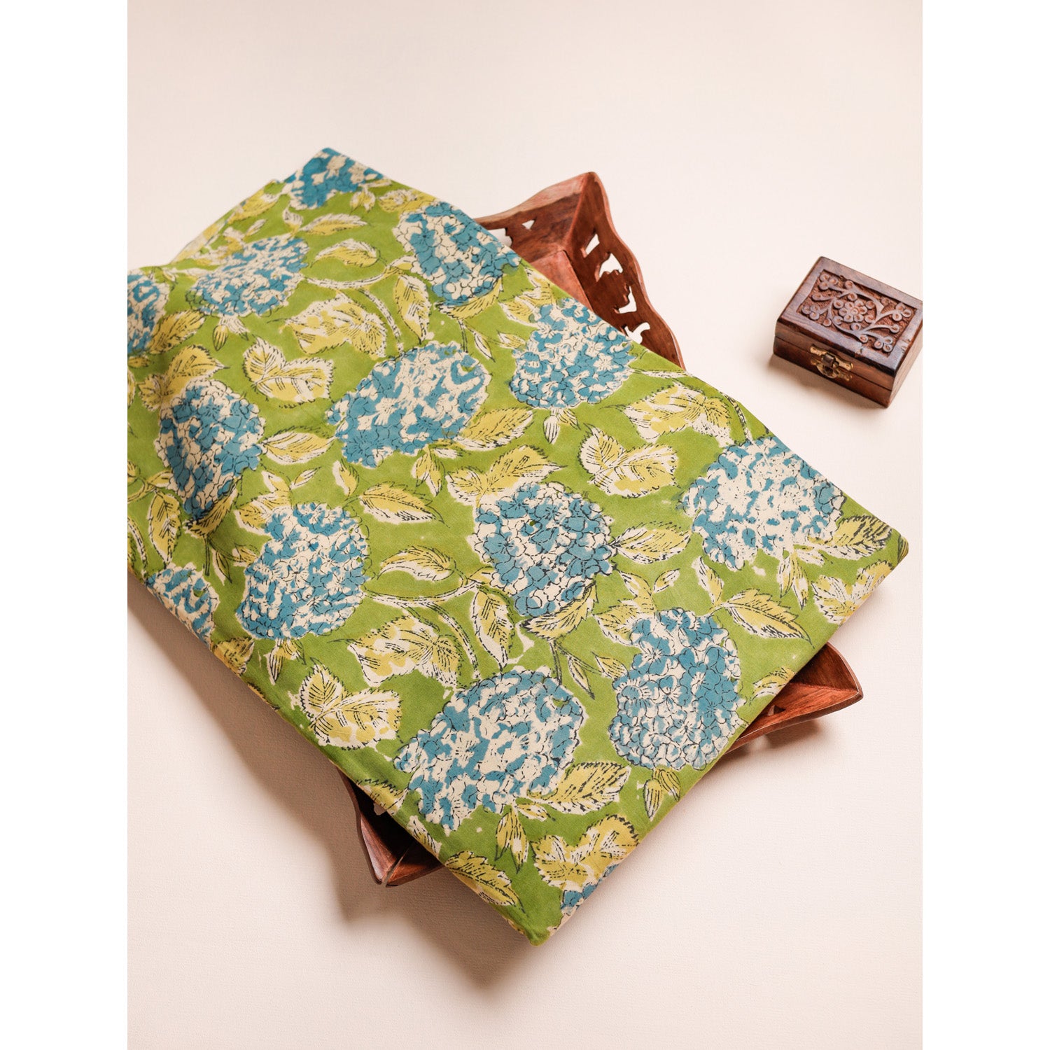 COTTON HANDBLOCK PRINTED FABRIC