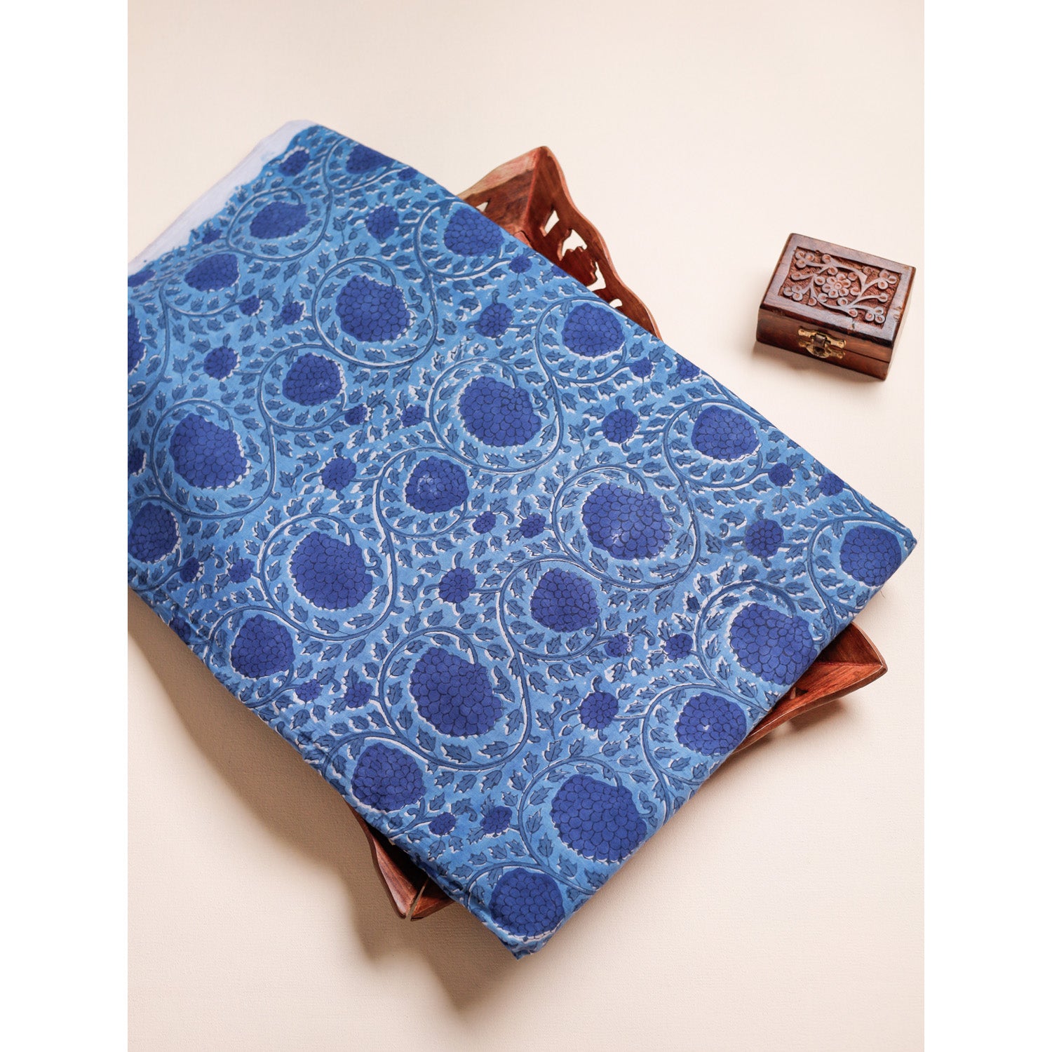 COTTON HANDBLOCK PRINTED FABRIC