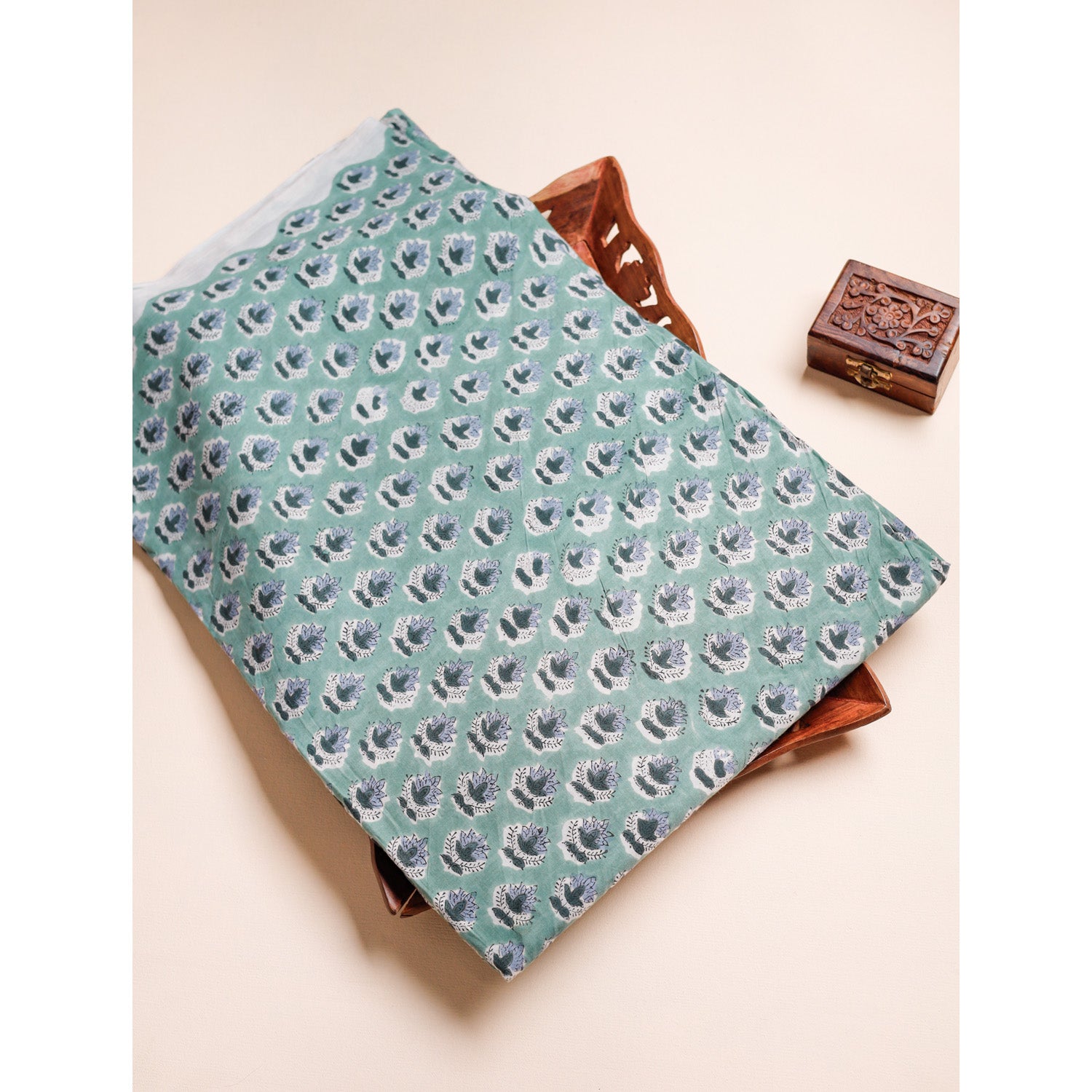 COTTON HANDBLOCK PRINTED FABRIC