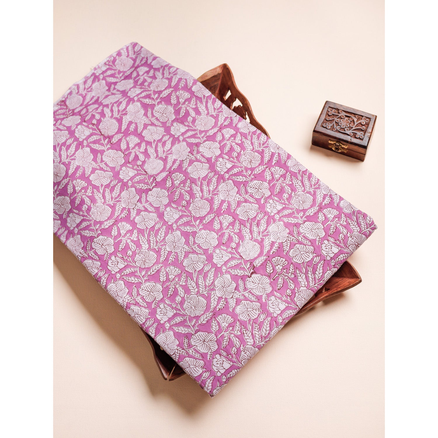 COTTON HANDBLOCK PRINTED FABRIC