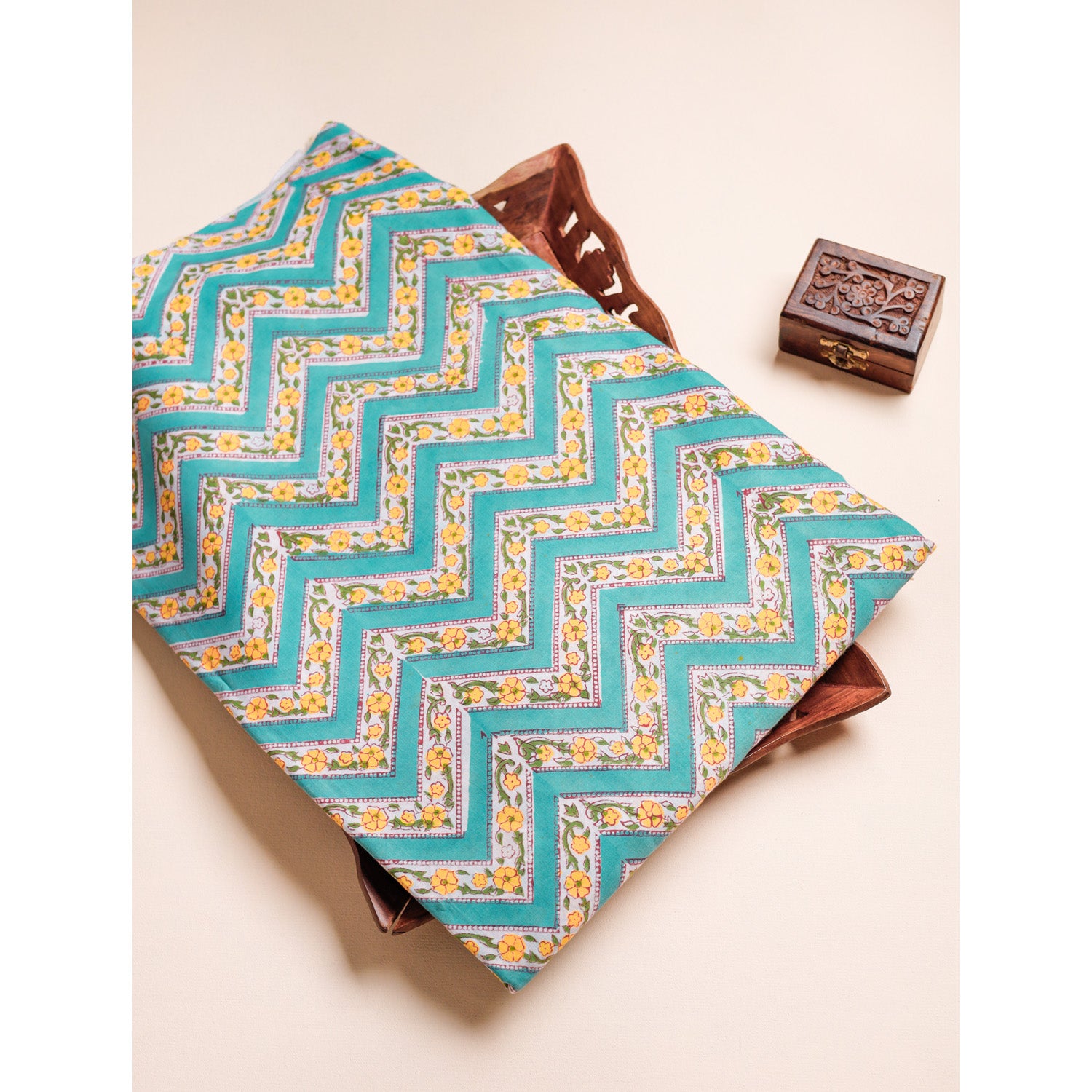 COTTON HANDBLOCK PRINTED FABRIC