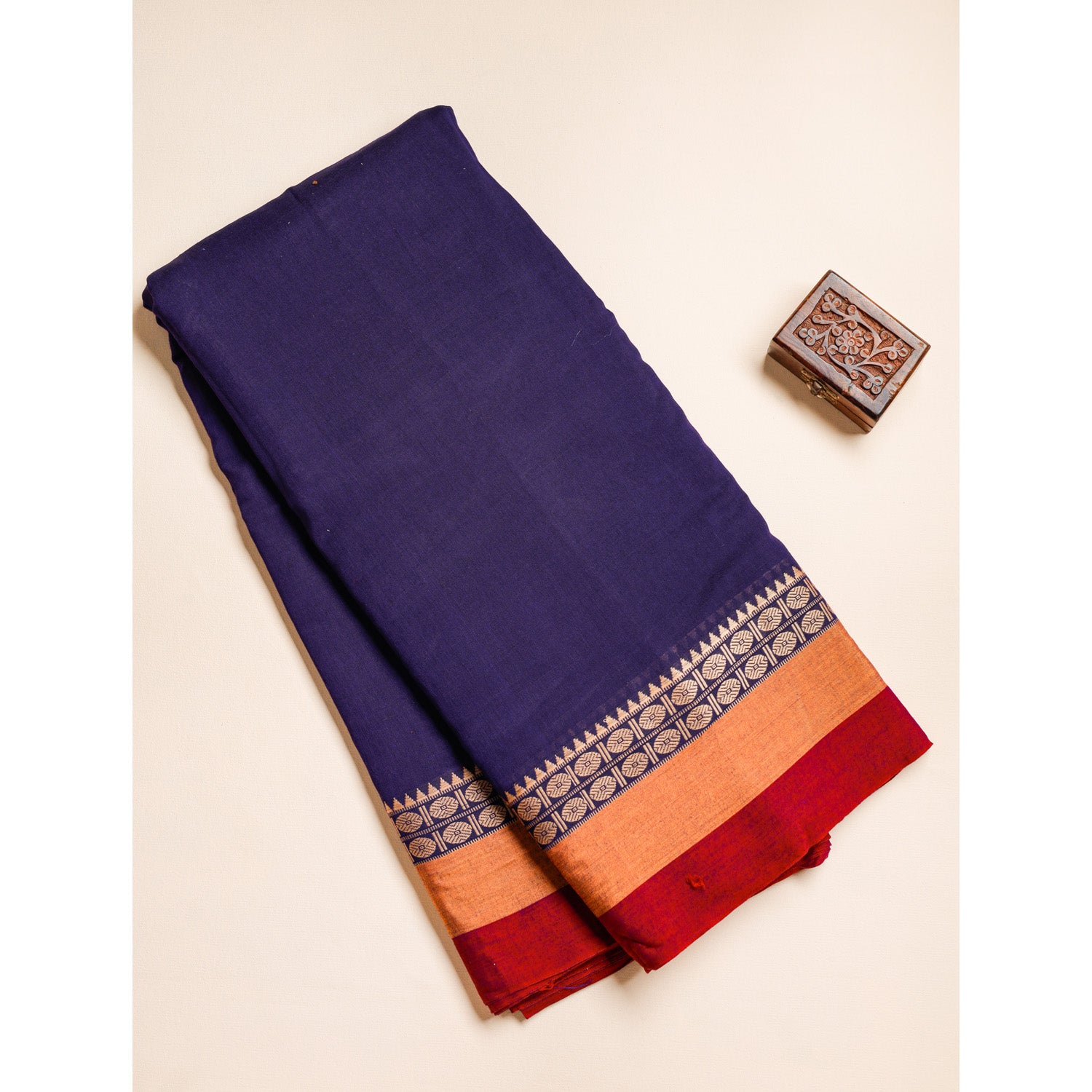 Handloom Cotton Narayanpet Border Fabric