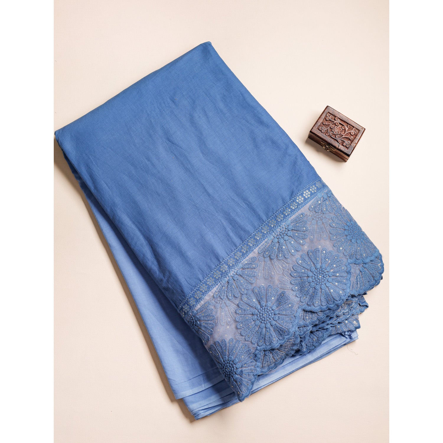 CHANDERI LACE BORDER FABRIC