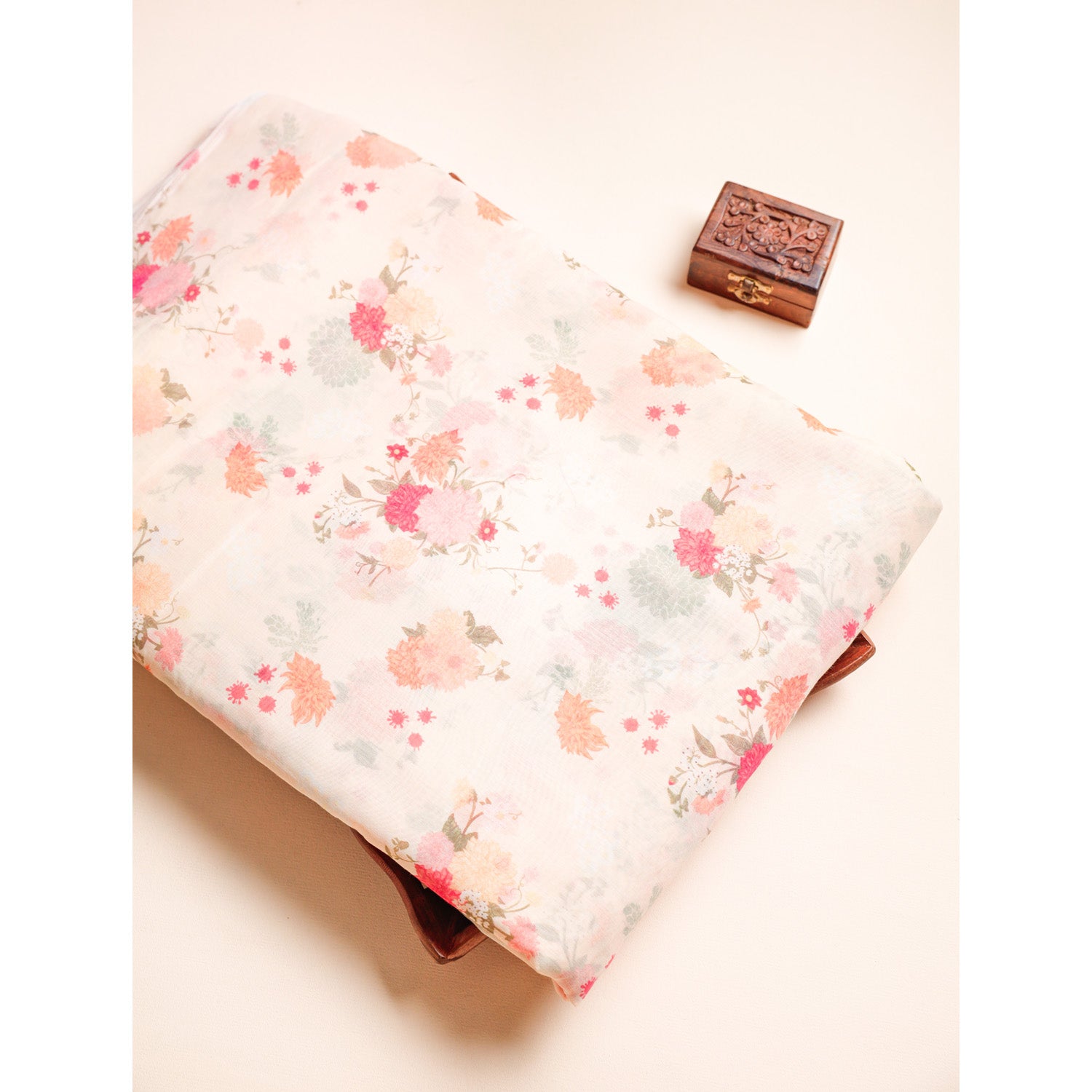 CHANDERI PRINTED FABRIC