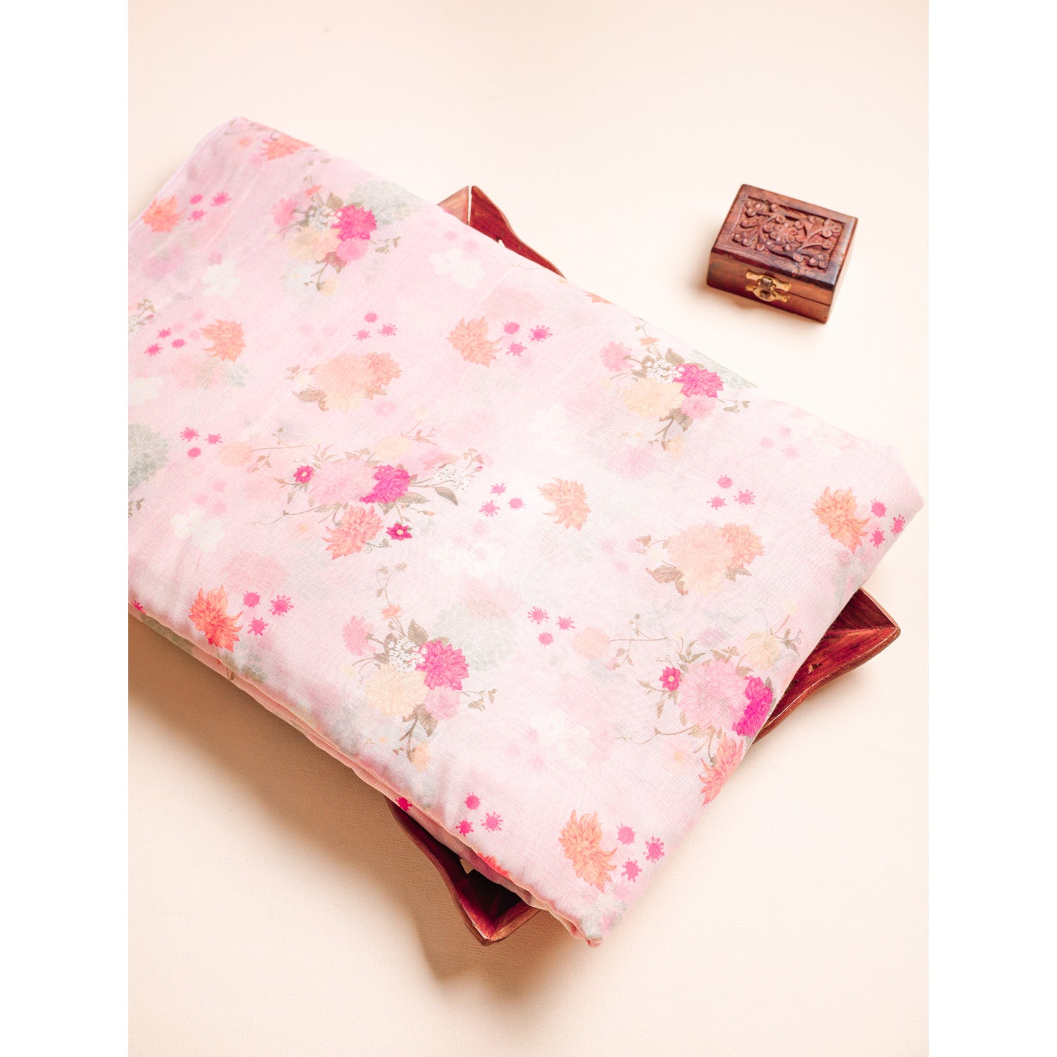 CHANDERI PRINTED FABRIC