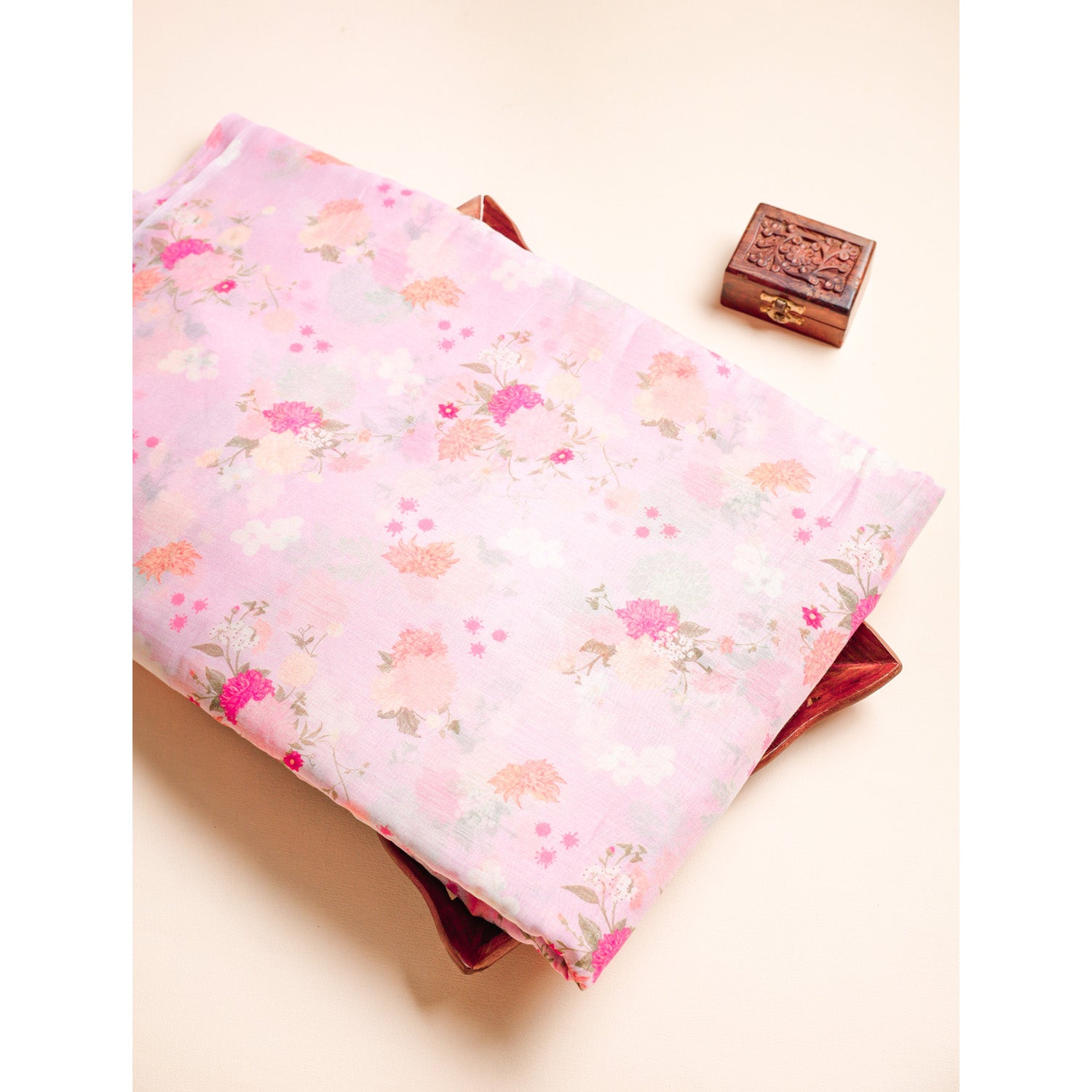 CHANDERI PRINTED FABRIC