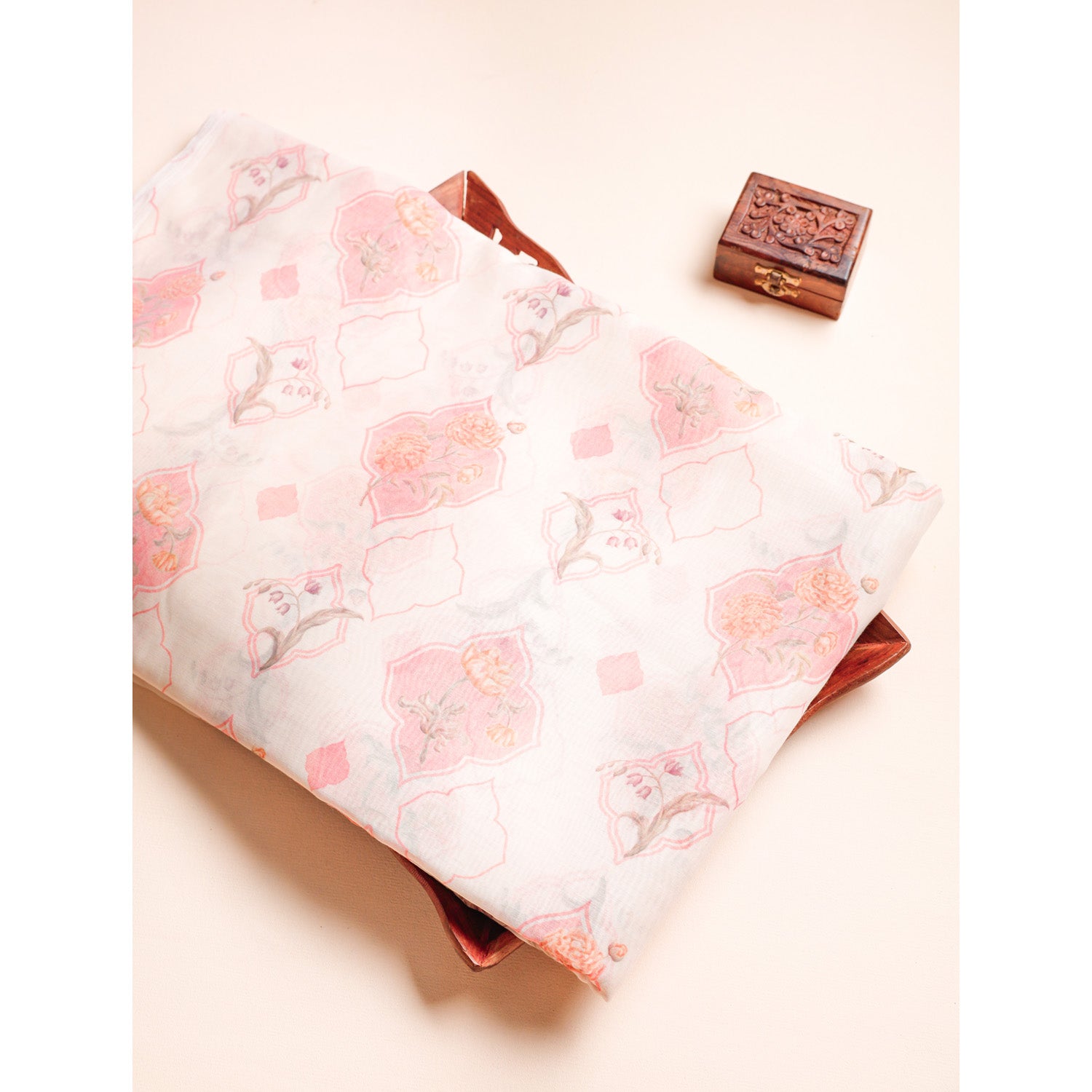 CHANDERI PRINTED FABRIC