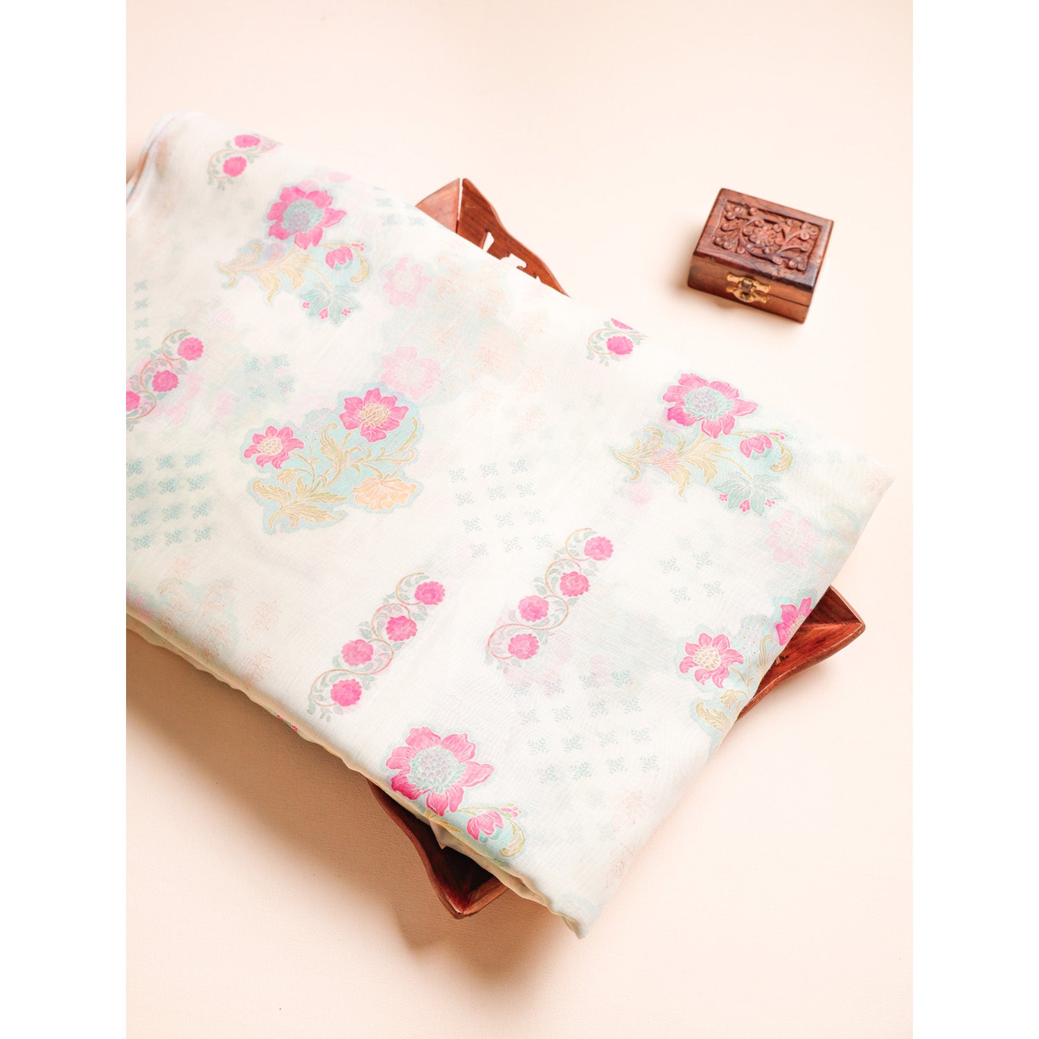 CHANDERI PRINTED FABRIC