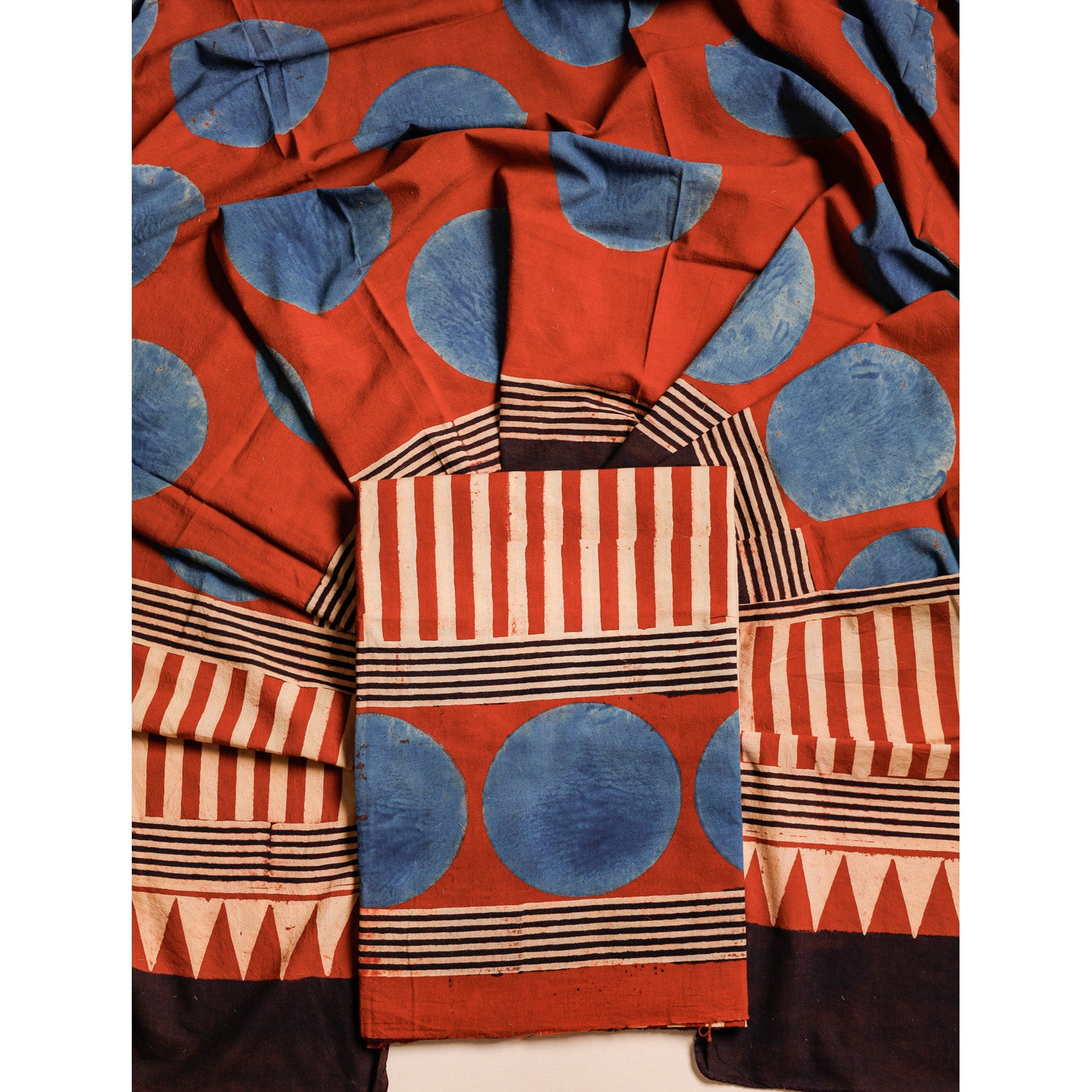 PURE COTTON AJRAKH 2 PIECE SET