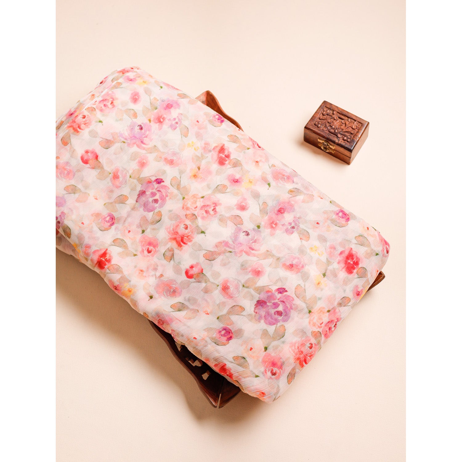 PURE CHIFFON PRINTED FABRIC