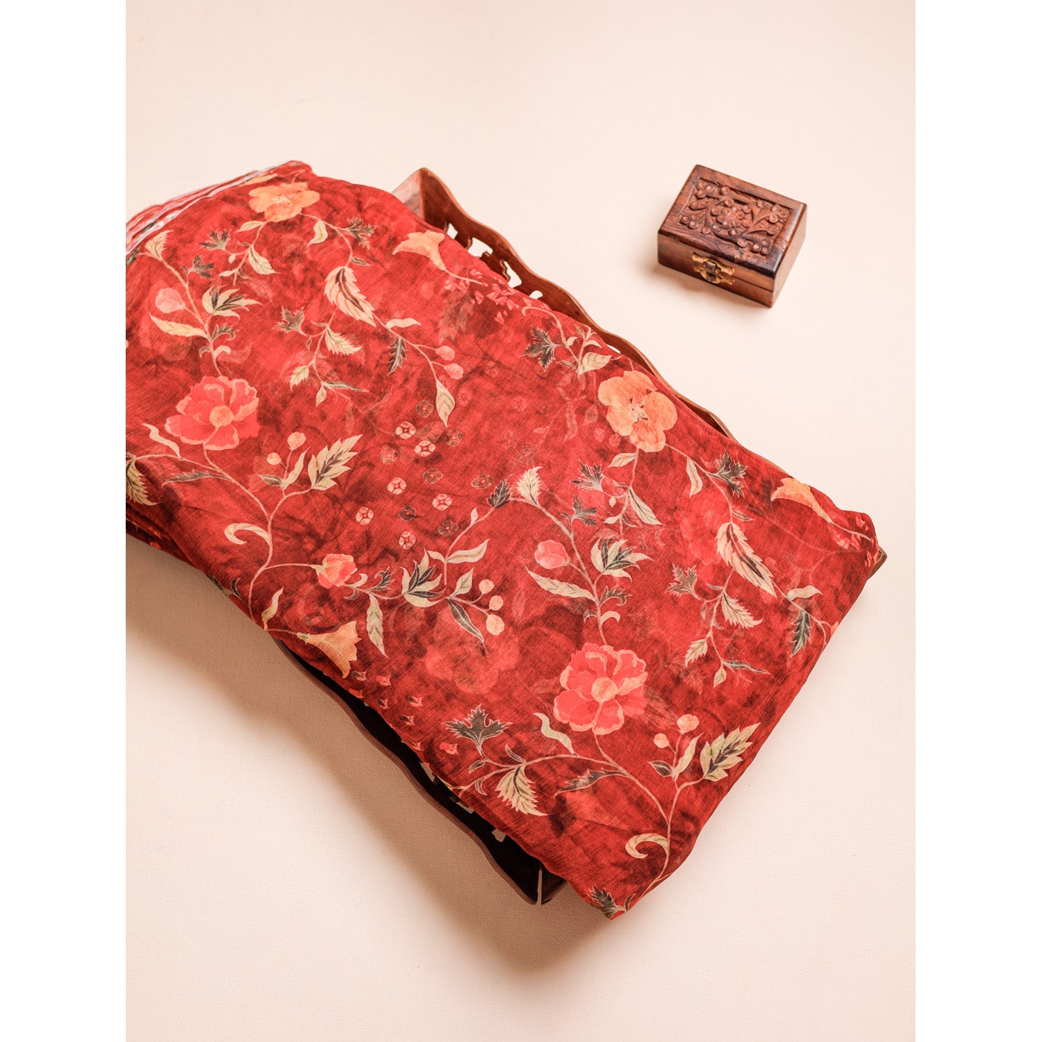 PURE CHIFFON PRINTED FABRIC