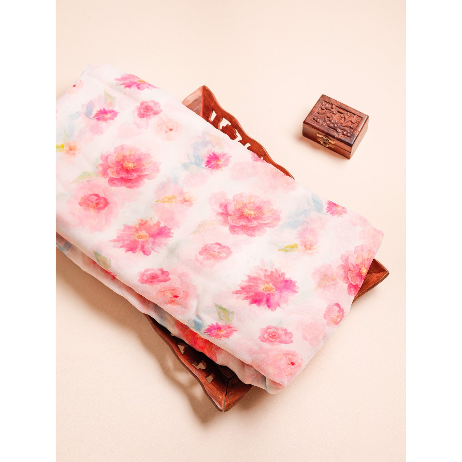 PURE CHIFFON PRINTED FABRIC