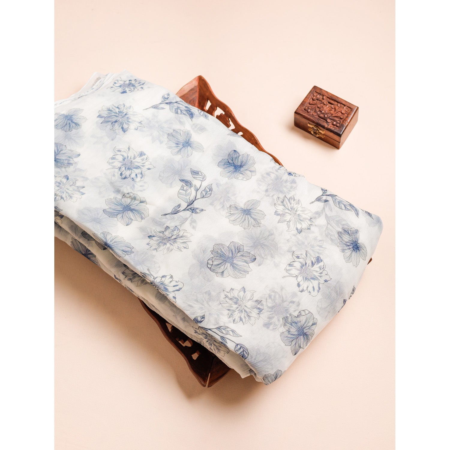 PURE CHIFFON PRINTED FABRIC