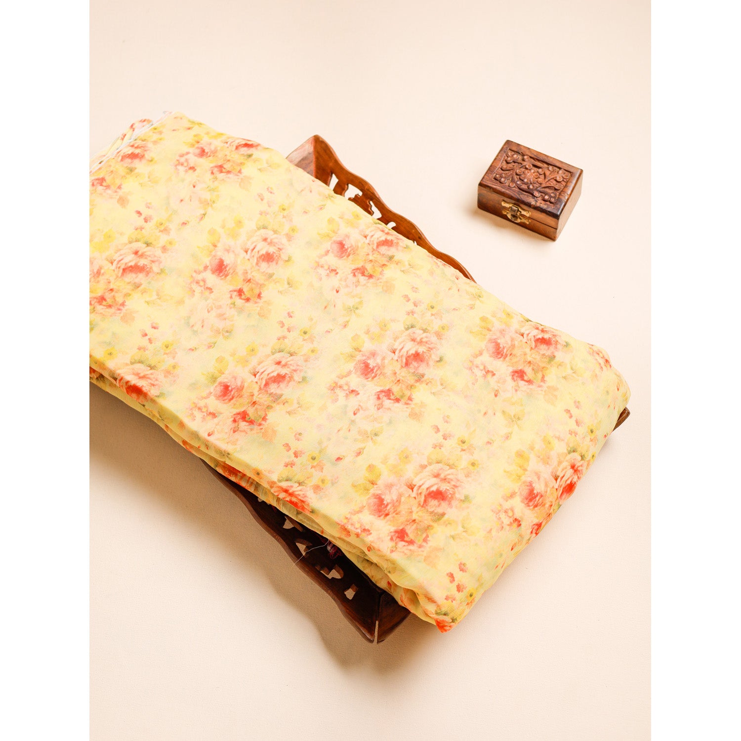 PURE CHIFFON PRINTED FABRIC