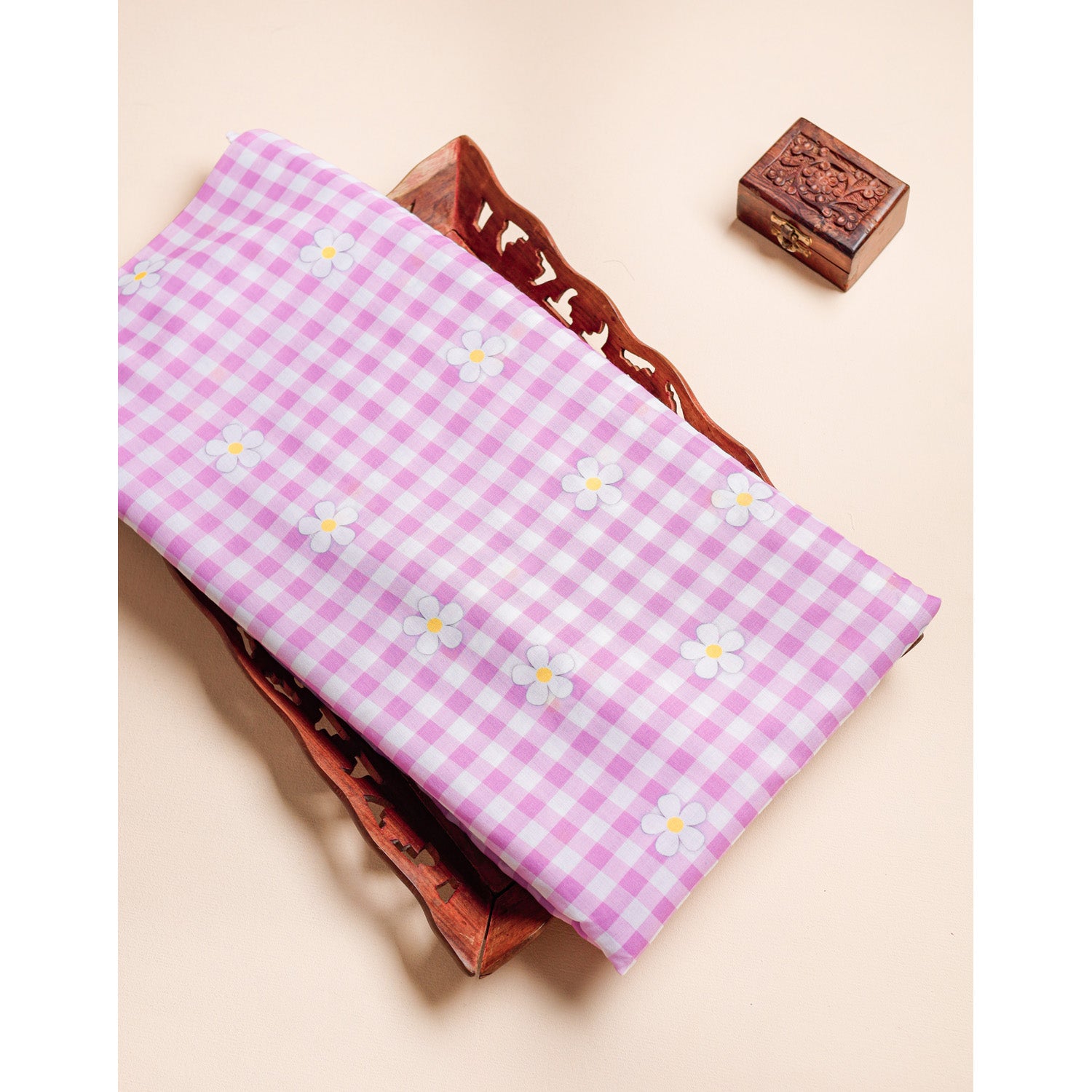 MULMUL DIGITAL PRINTED FABRIC