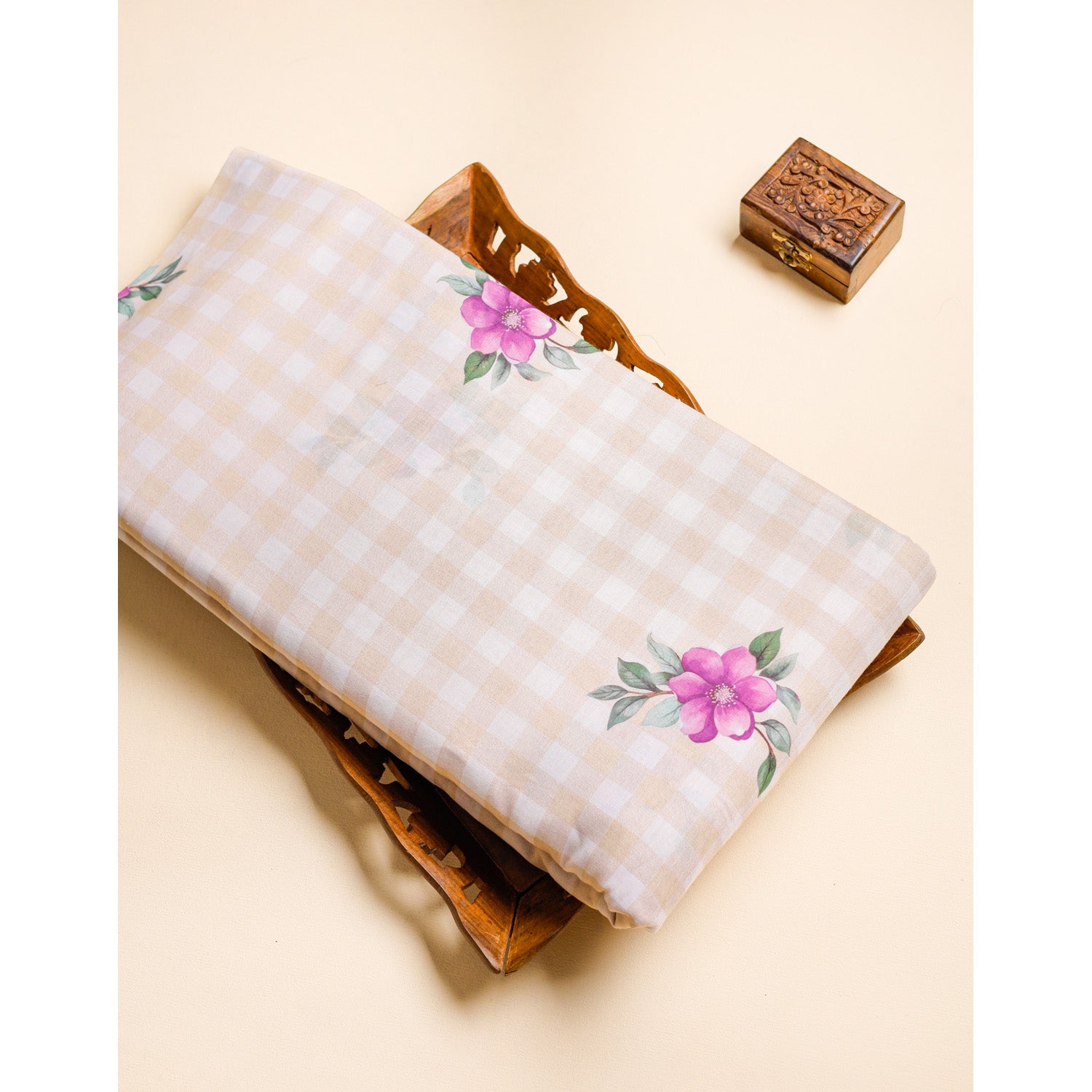 MULMUL DIGITAL PRINTED FABRIC