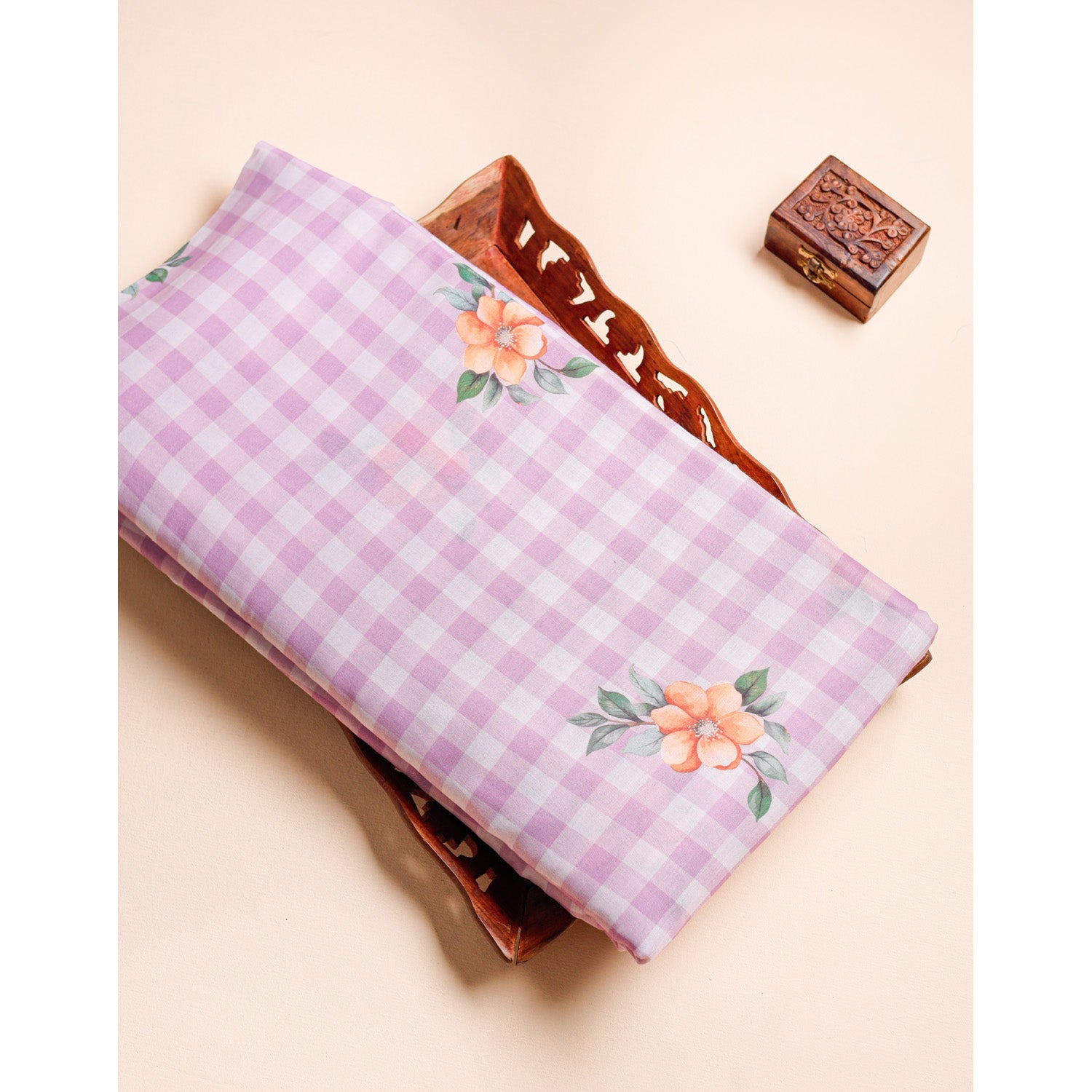 MULMUL DIGITAL PRINTED FABRIC