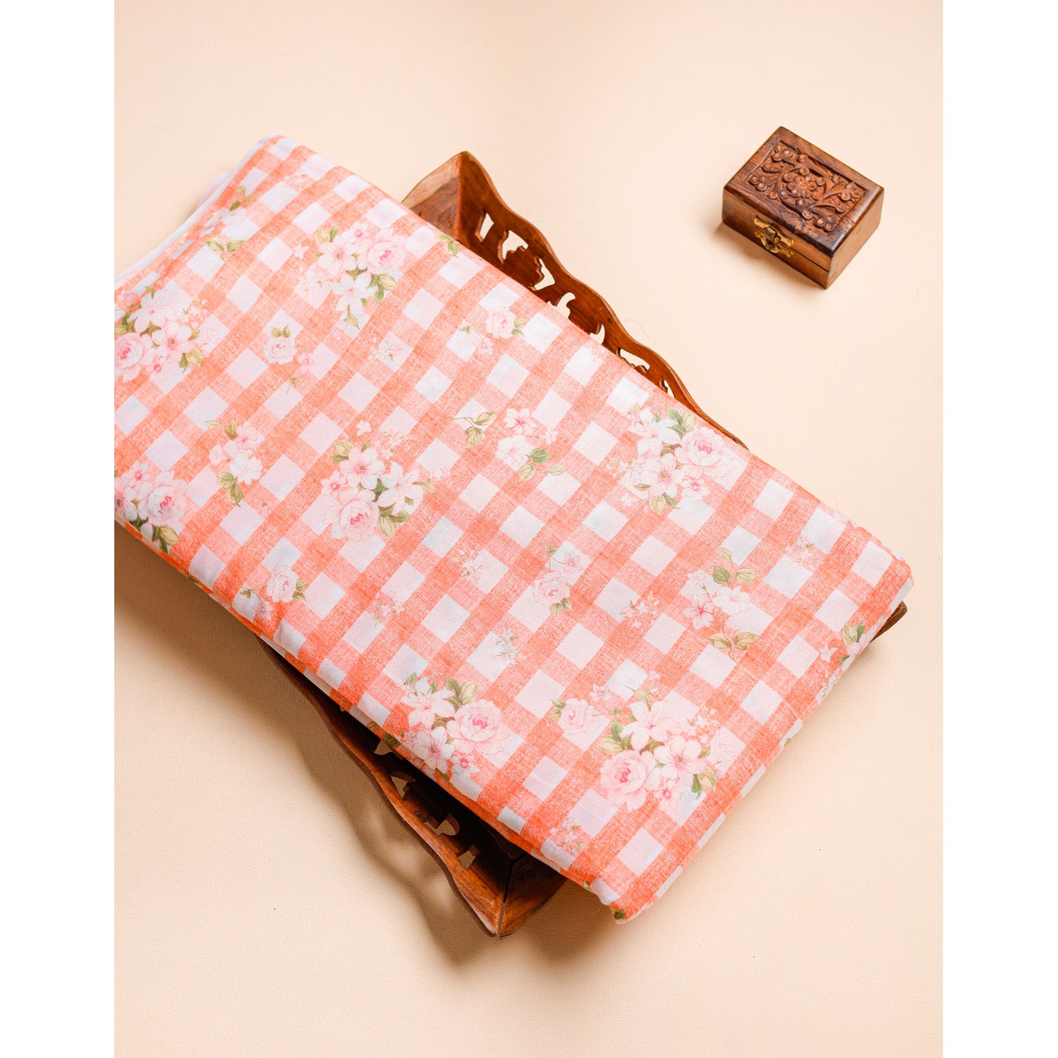 MULMUL DIGITAL PRINTED FABRIC