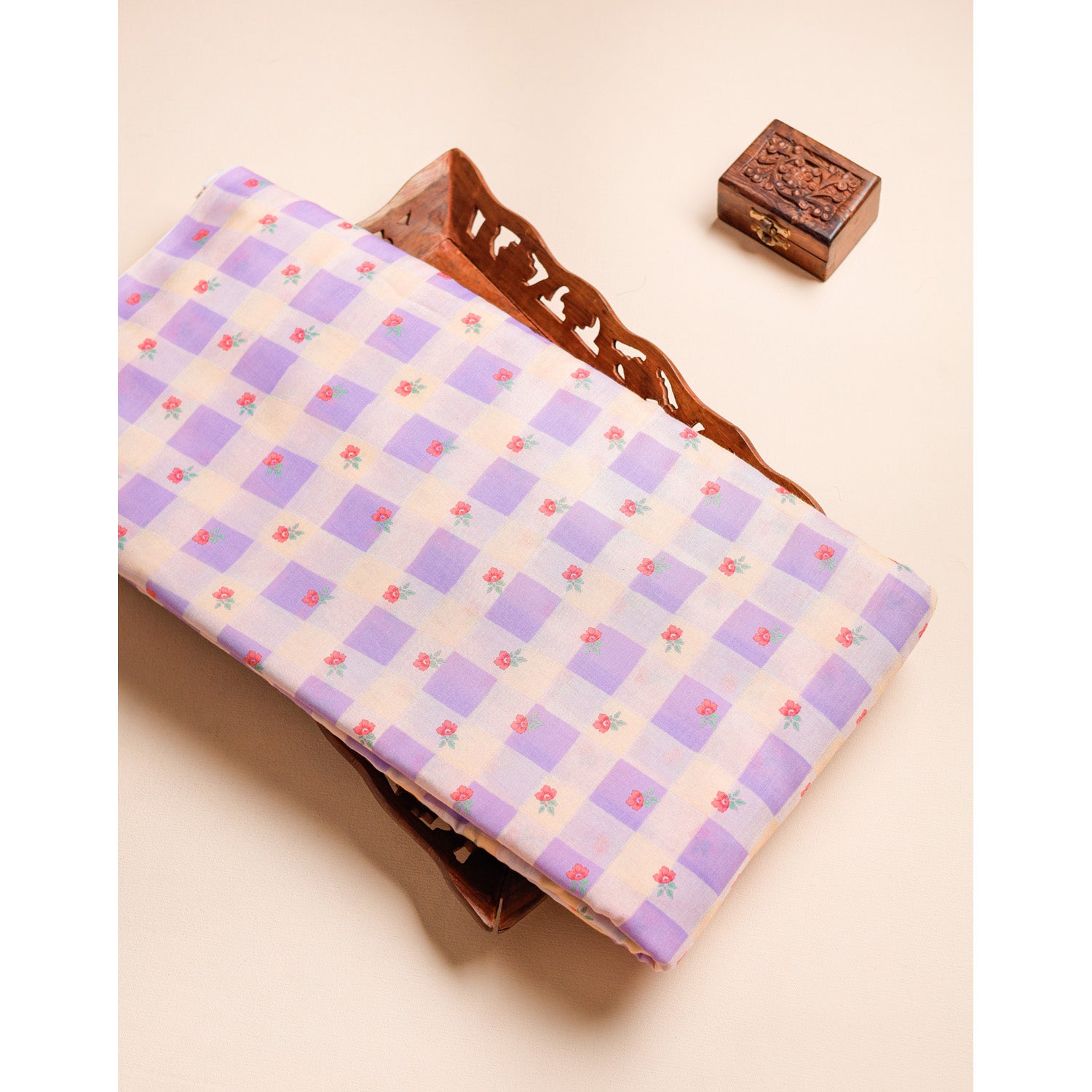 MULMUL DIGITAL PRINTED FABRIC