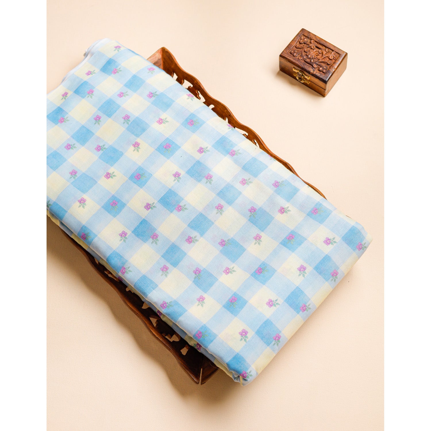 MULMUL DIGITAL PRINTED FABRIC