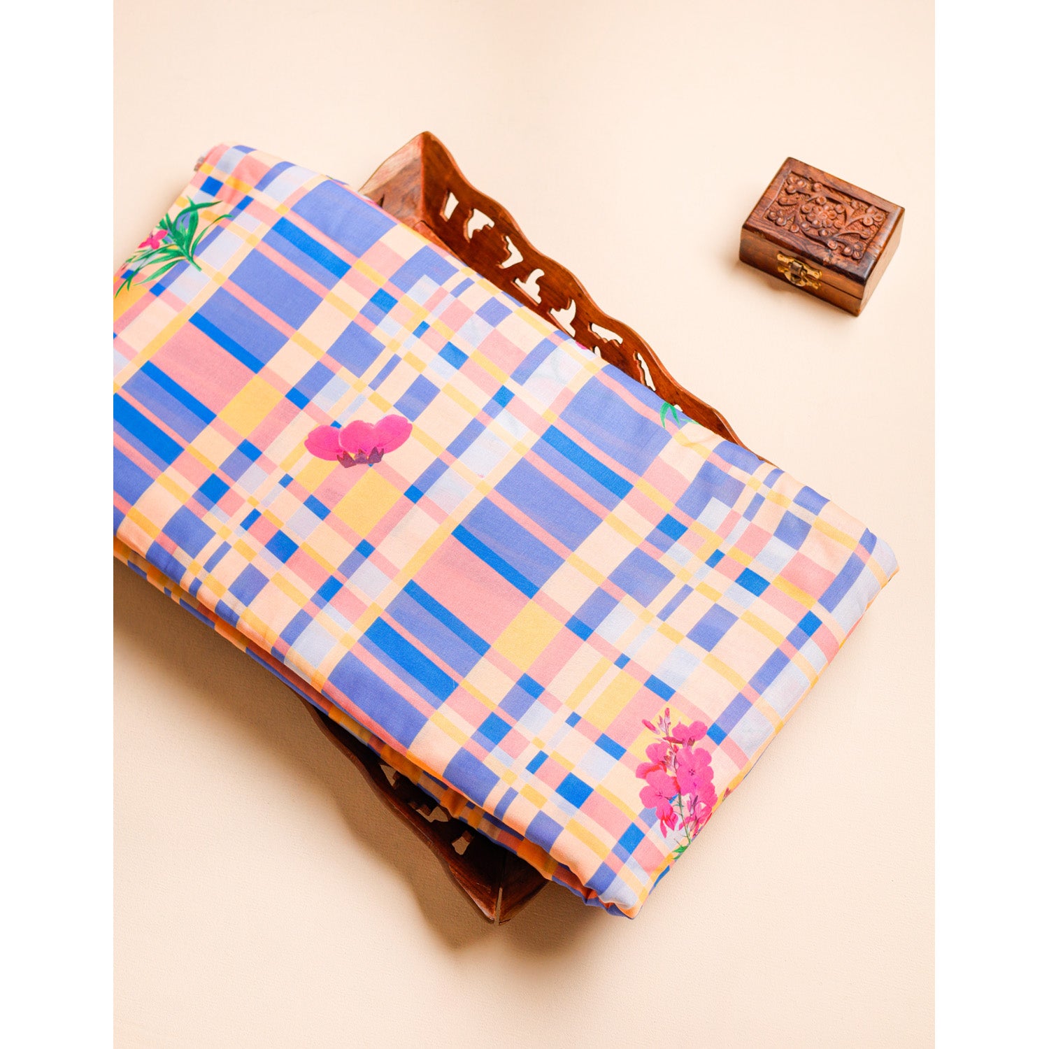 MULMUL DIGITAL PRINTED FABRIC