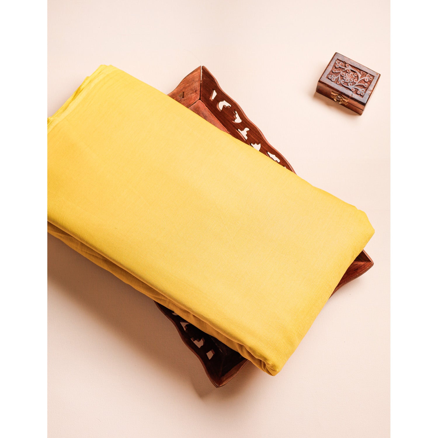 PURE MUL COTTON PLAIN FABRIC