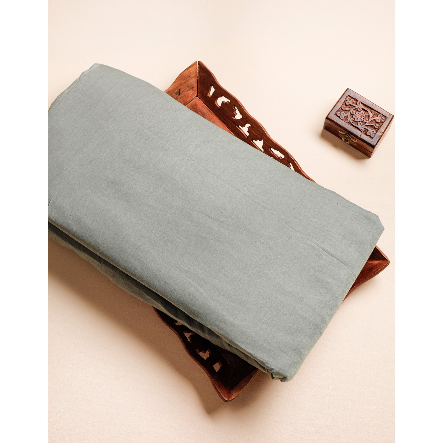 PURE MUL COTTON PLAIN FABRIC