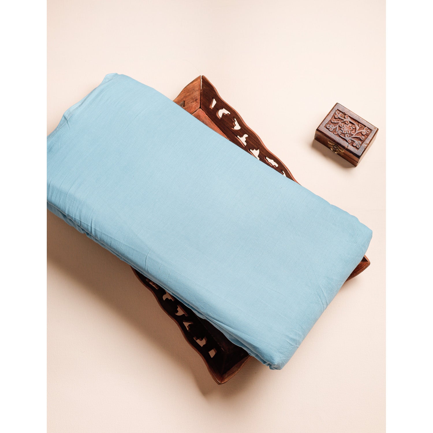 PURE MUL COTTON PLAIN FABRIC