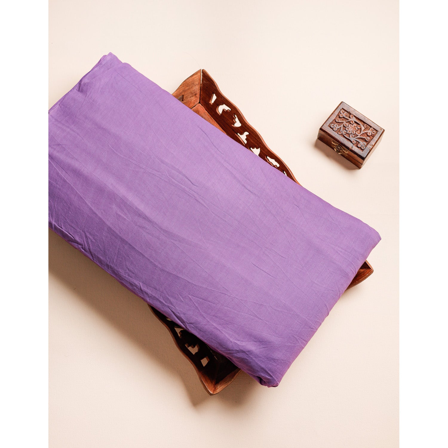 PURE MUL COTTON PLAIN FABRIC