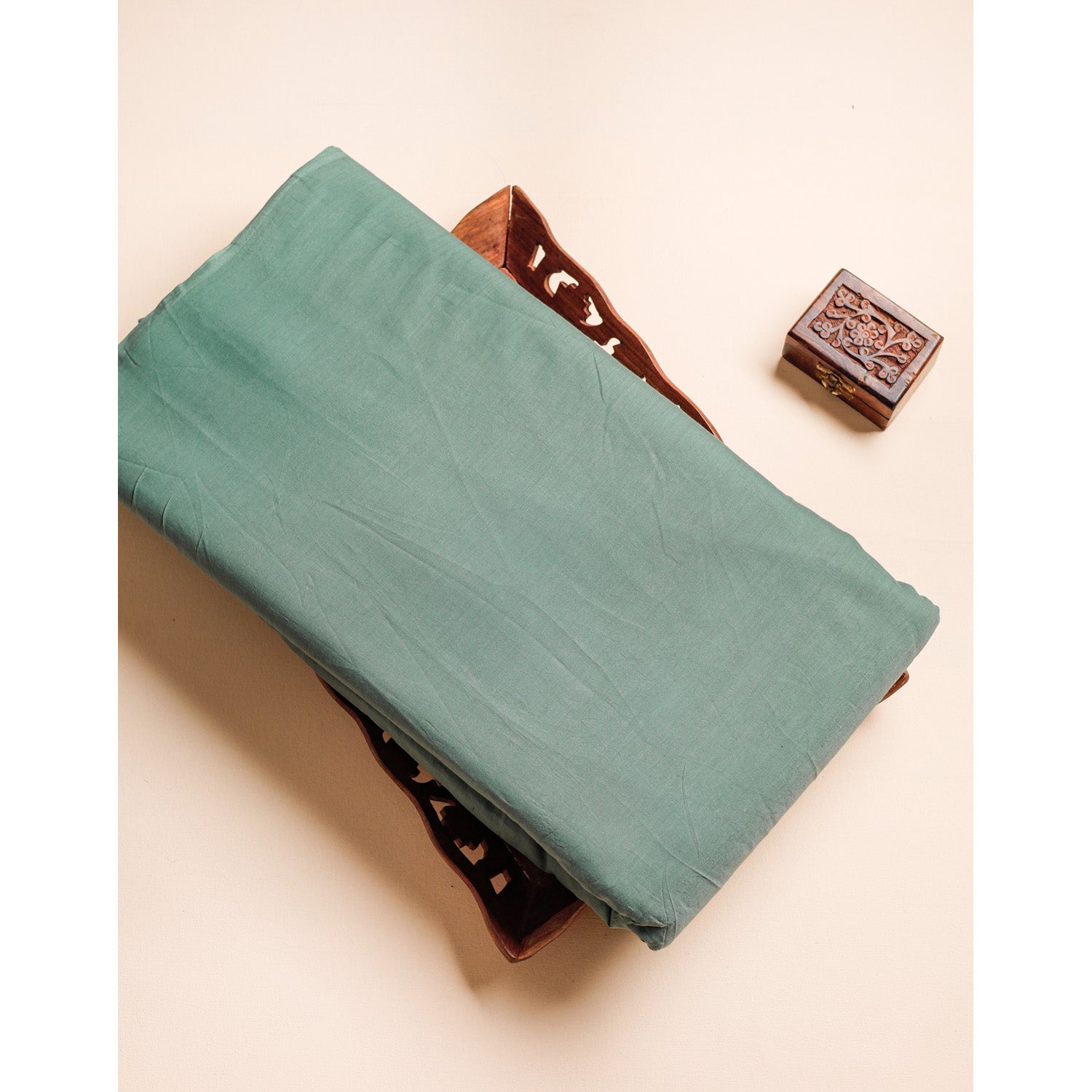 PURE MUL COTTON PLAIN FABRIC